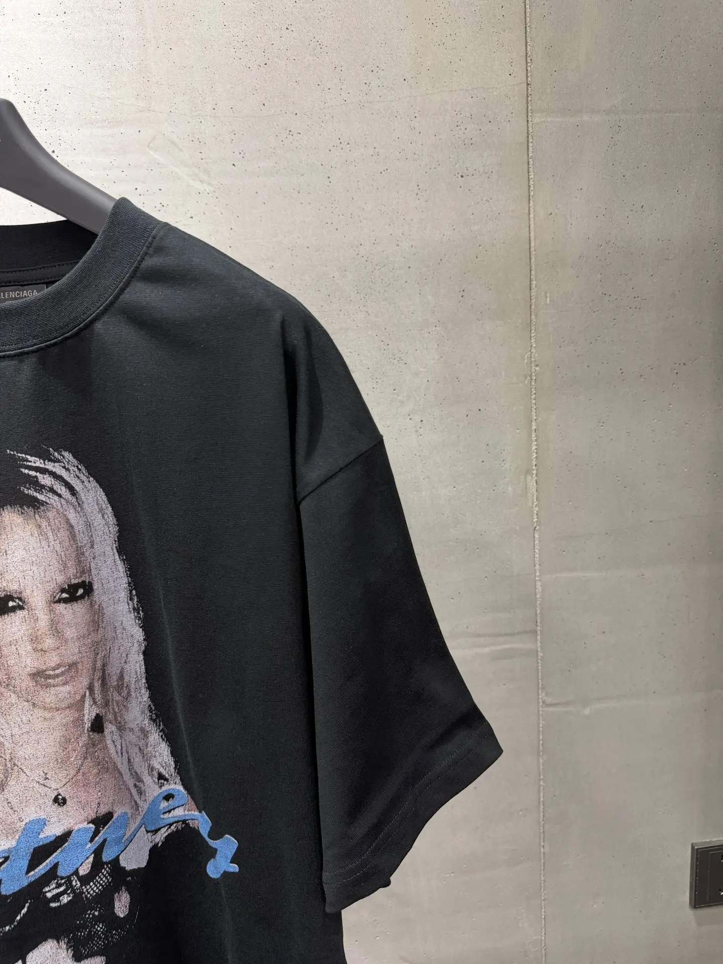Britney Spears Graphic Print Oversized T-Shirt D15520043 — view 3