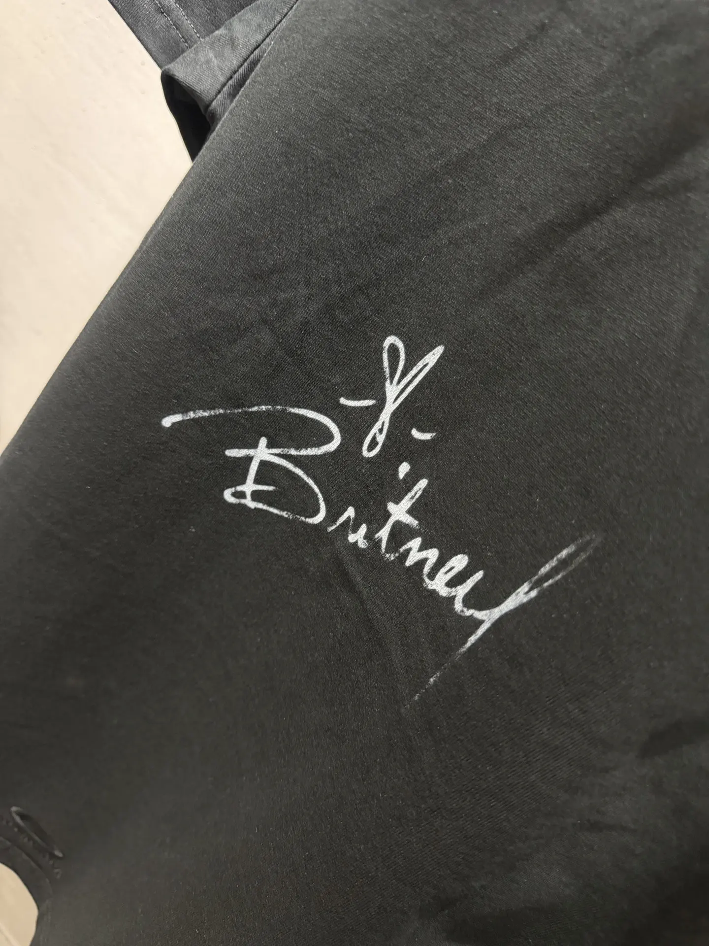 Britney Spears Graphic Print Oversized T-Shirt D15520043 — view 7