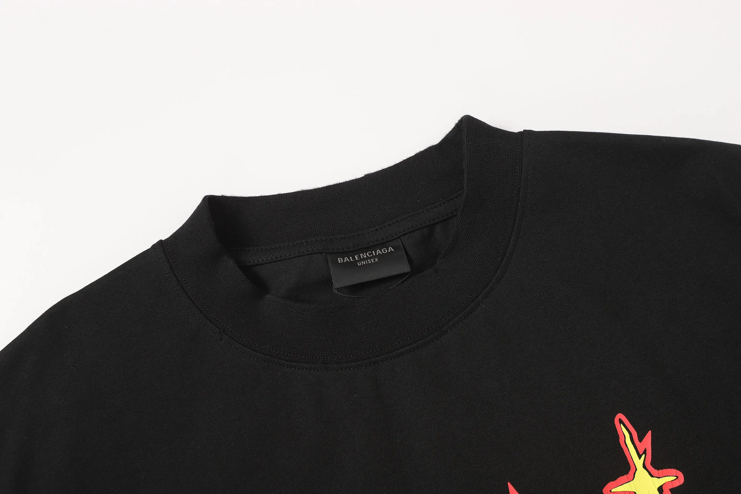 Sacré-Cœur Flame Graphic T-Shirt D15520046 — view 3