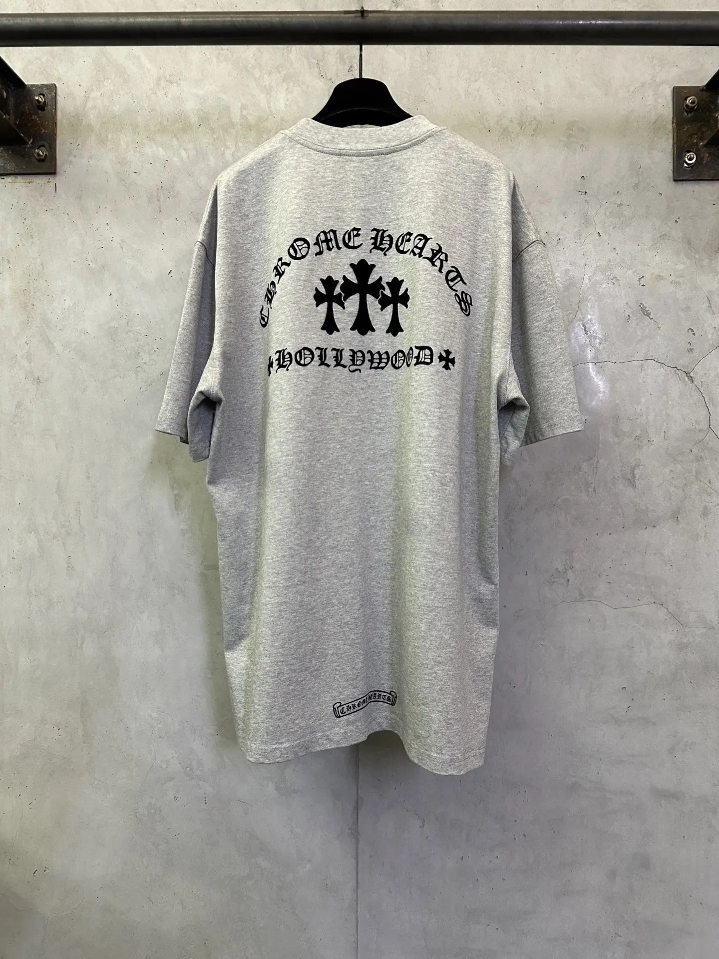 Logo-Print Heavyweight Cotton T-Shirt D17511976 — view 2