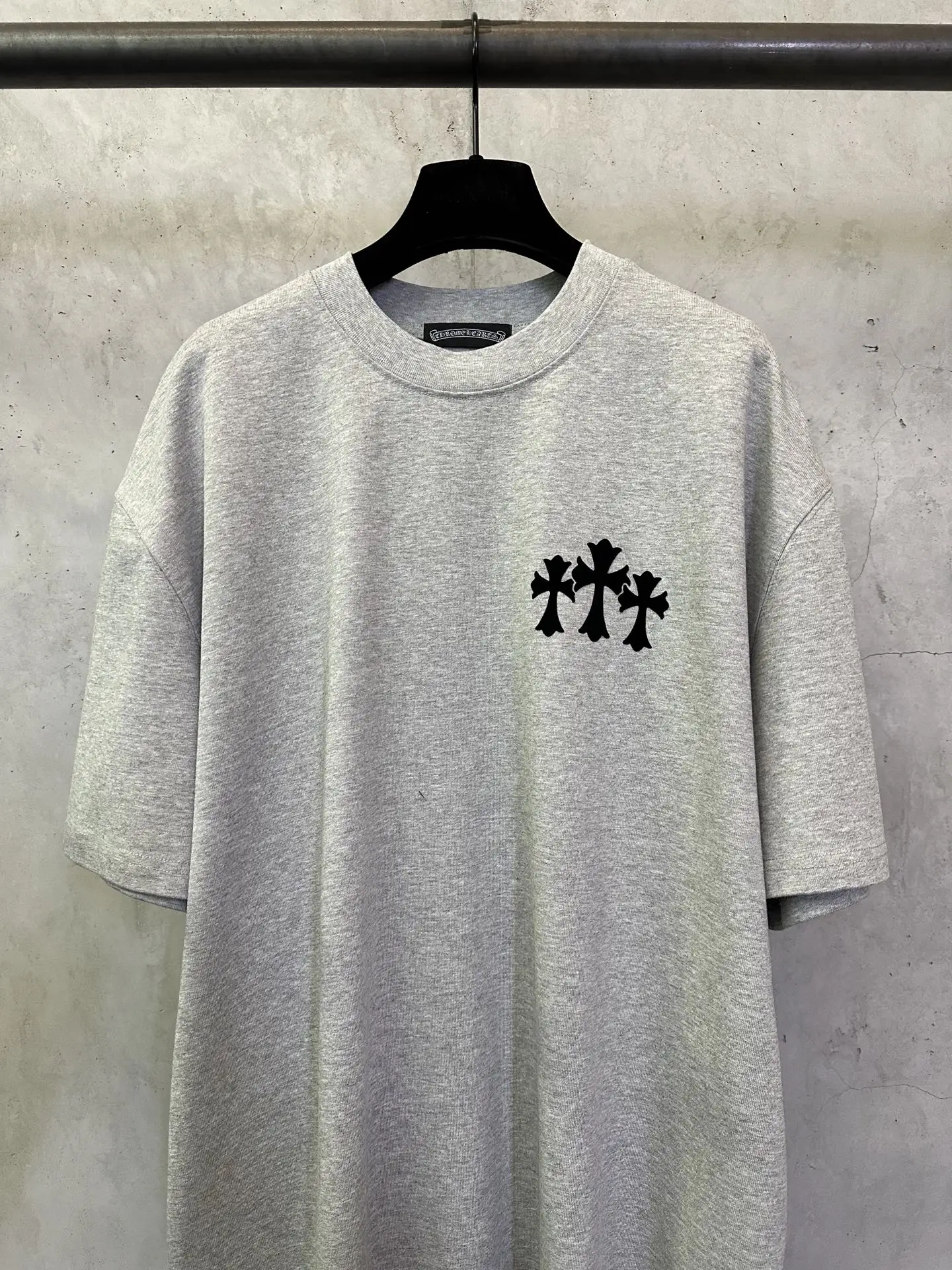 Logo-Print Heavyweight Cotton T-Shirt D17511976 — view 3