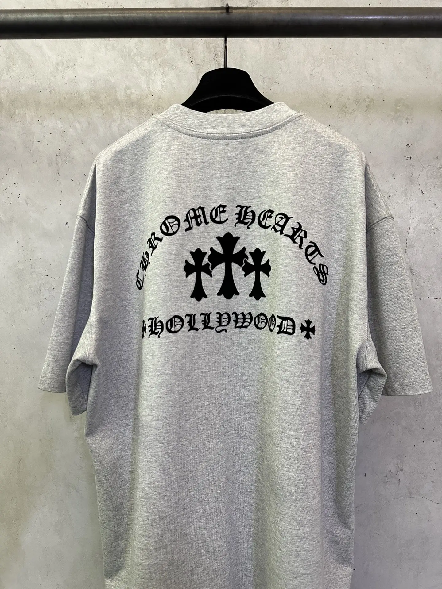 Logo-Print Heavyweight Cotton T-Shirt D17511976 — view 5