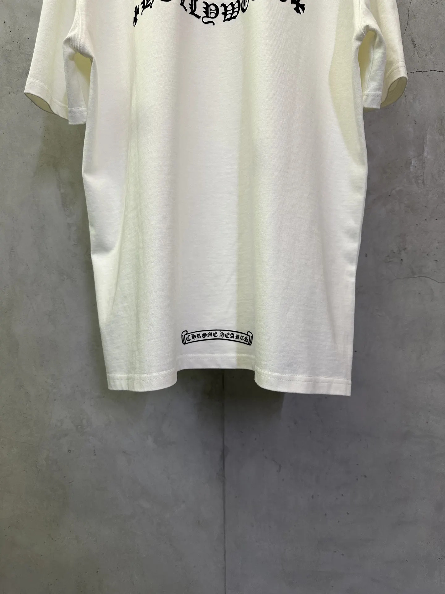 Cross Flocked Logo Cotton T-Shirt D17511977 — view 6