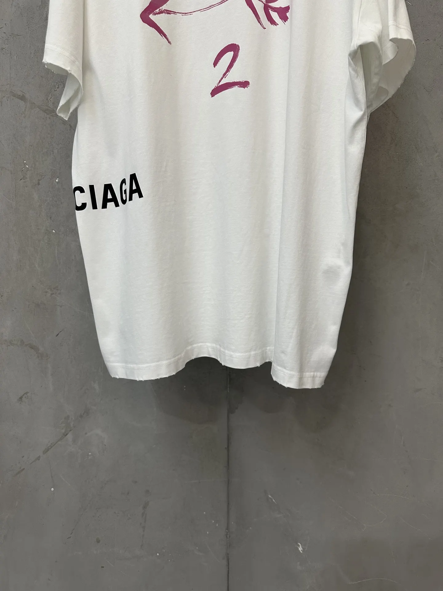 I Love U Graphic Oversized T-Shirt D18018960 — view 4
