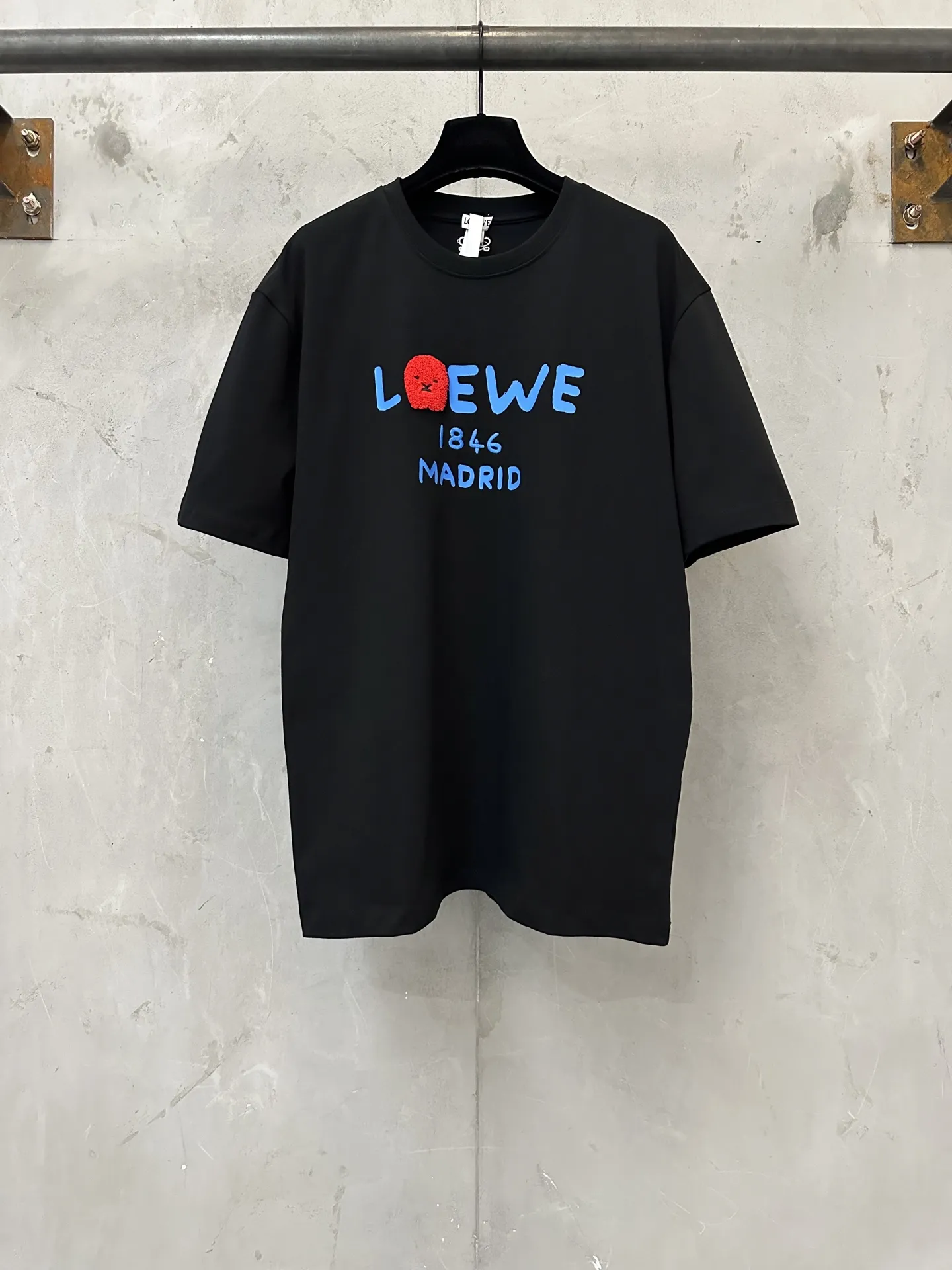 Embroidered Logo Cotton T-Shirt D18018982