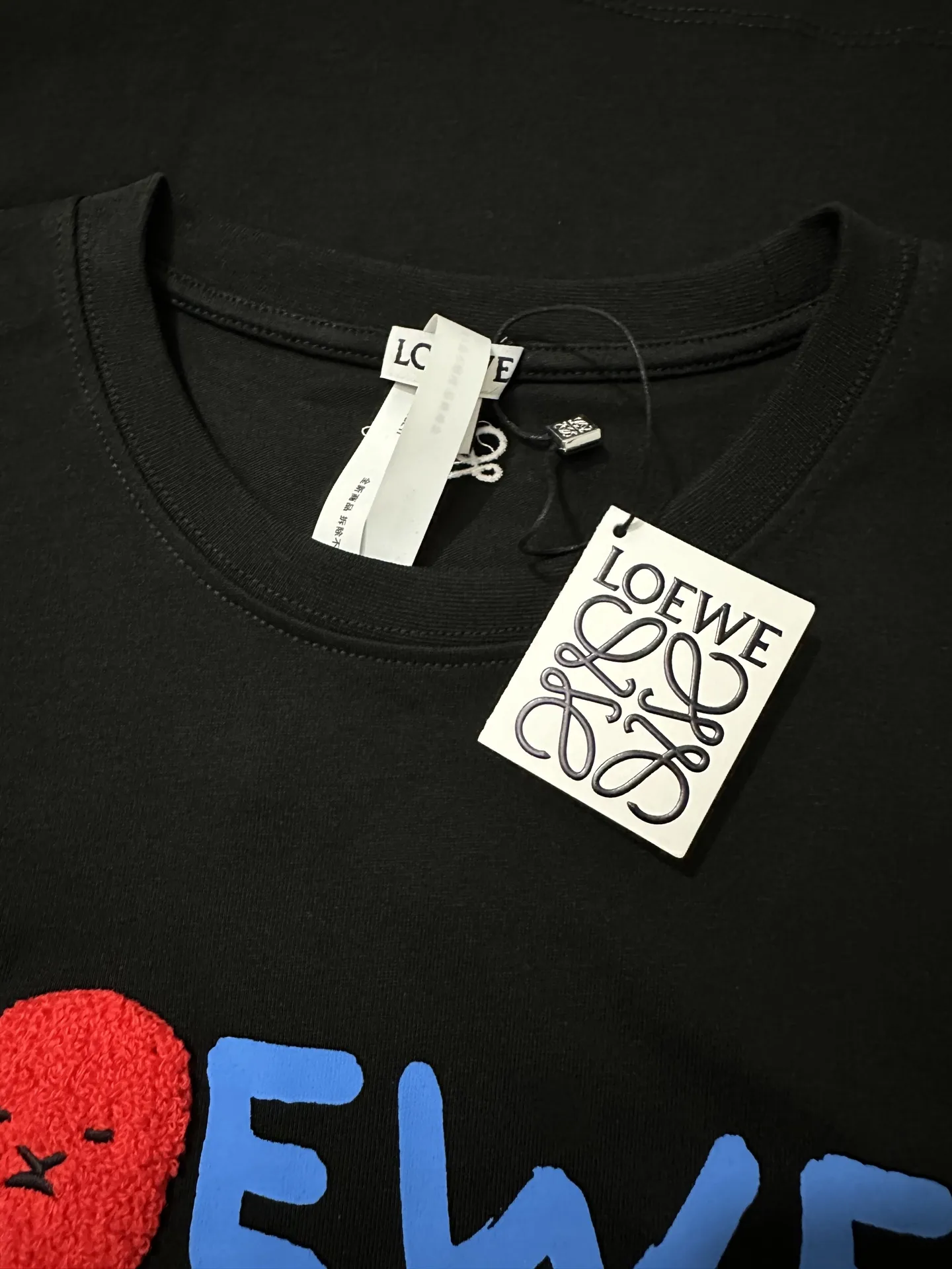 Embroidered Logo Cotton T-Shirt D18018982 — view 6