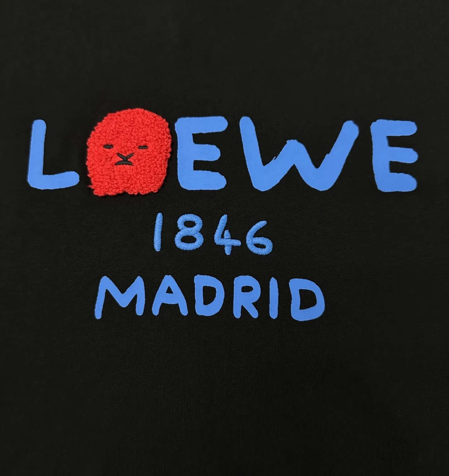Embroidered Logo Cotton T-Shirt D18018982 — view 7