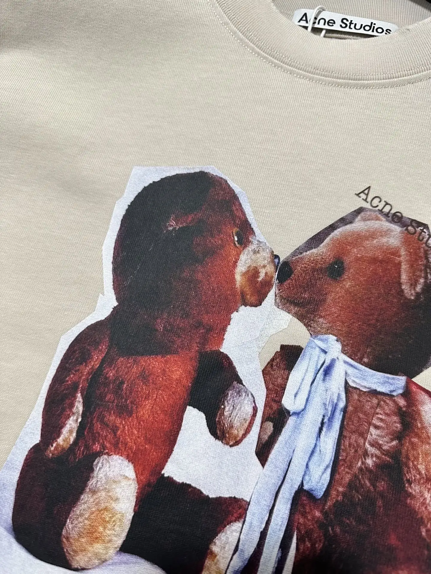 Bear Graphic Heavyweight Cotton T-Shirt D18011746 — view 6
