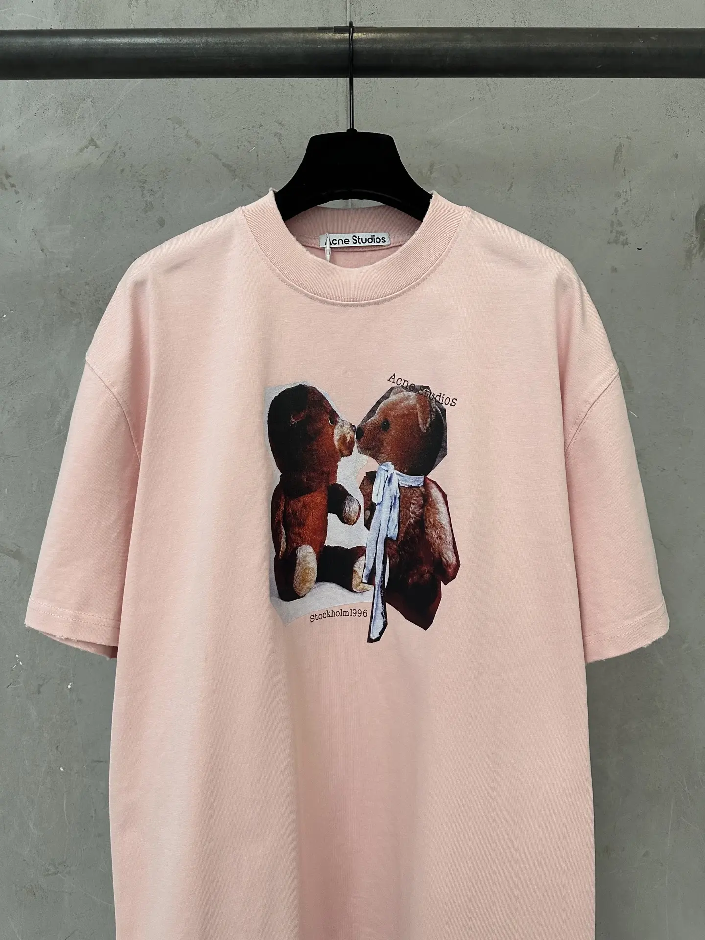 Bear Print Heavyweight Cotton T-Shirt D18011745 — view 3
