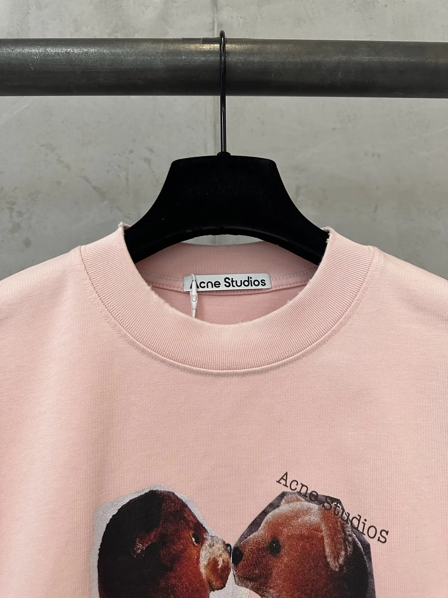 Bear Print Heavyweight Cotton T-Shirt D18011745 — view 5