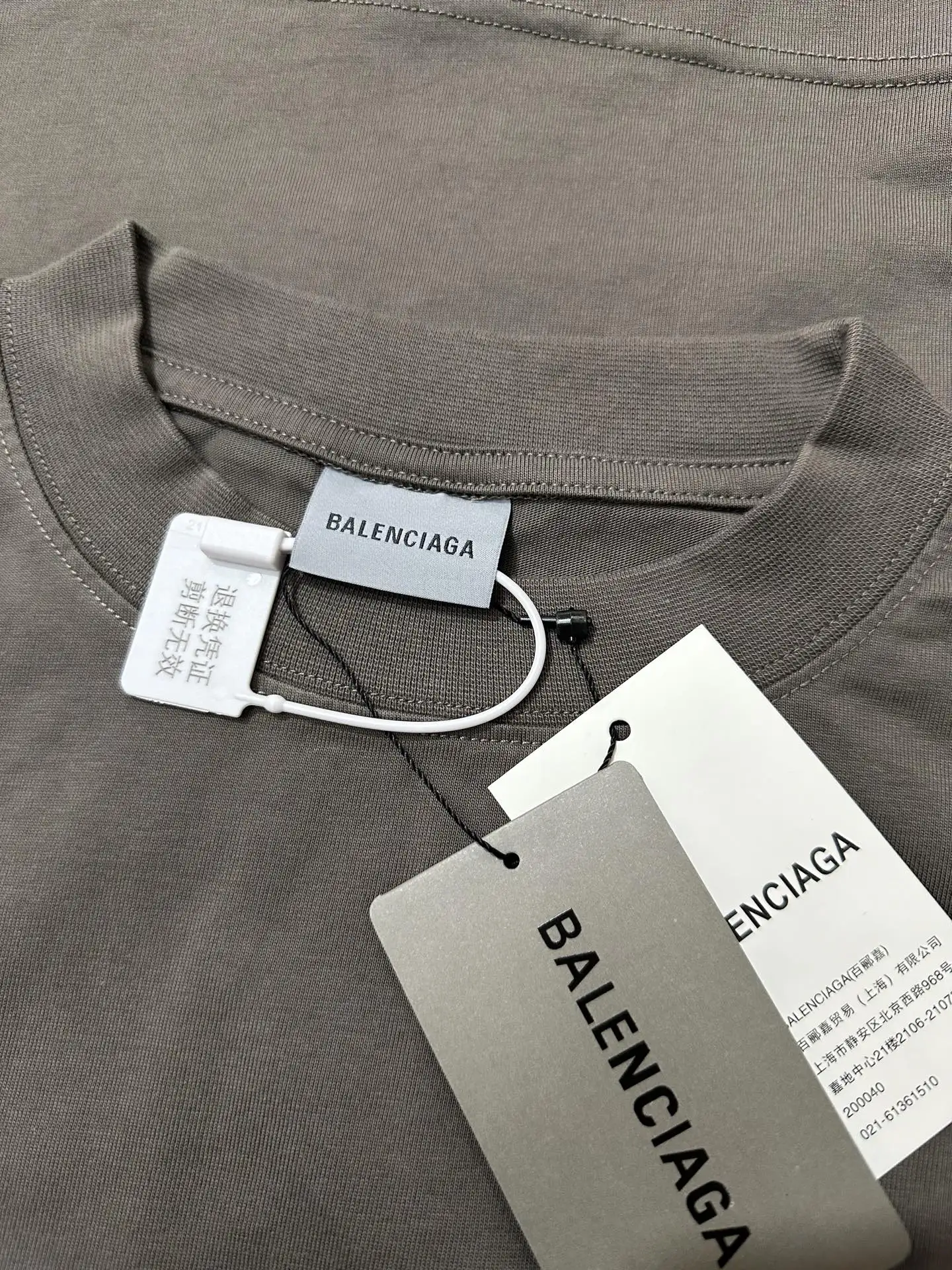 Logo Embroidered Oversized T-Shirt D18518975 — view 6