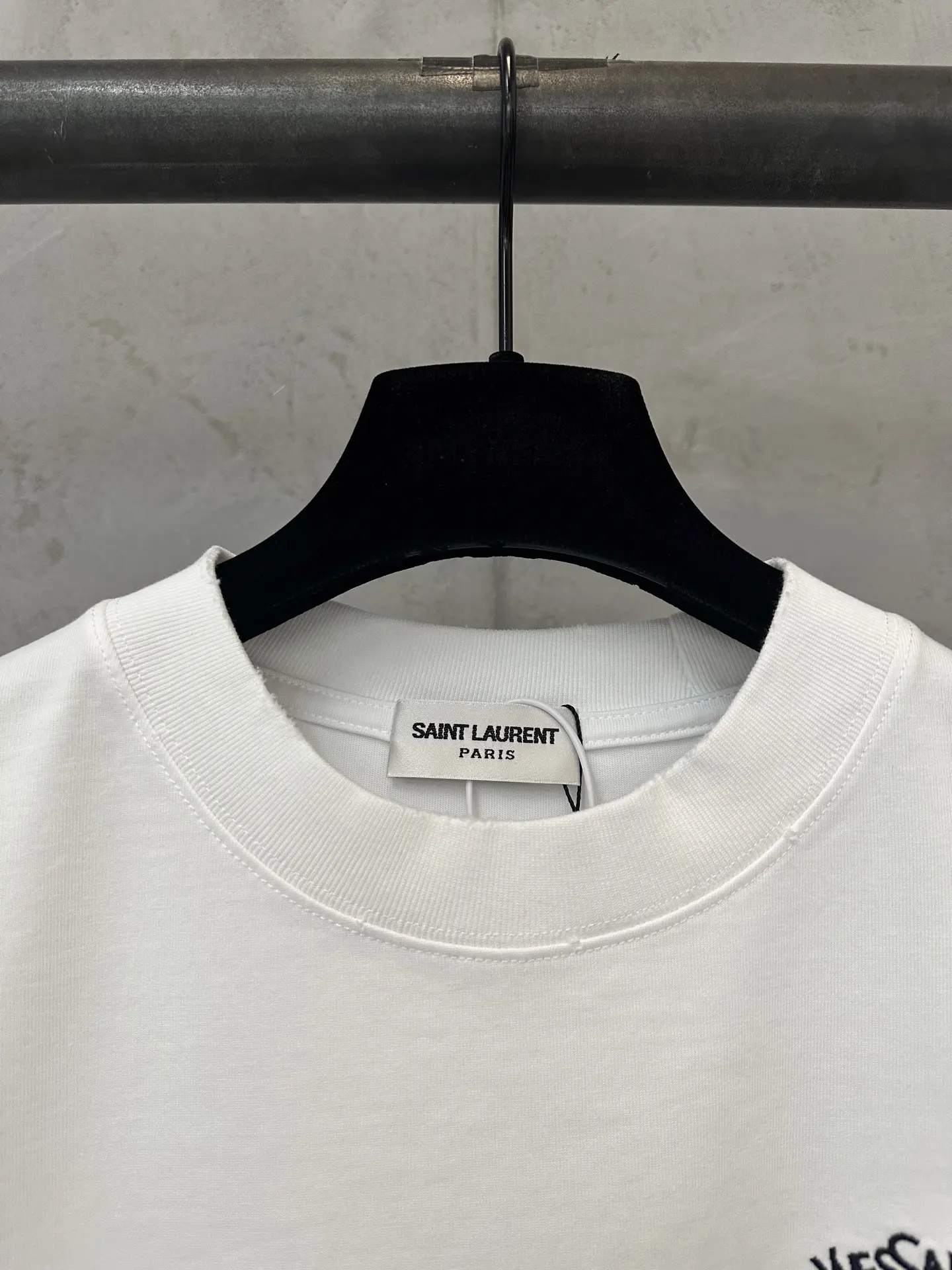 Logo Embroidered Heavyweight Cotton T-Shirt D19011757 — view 5