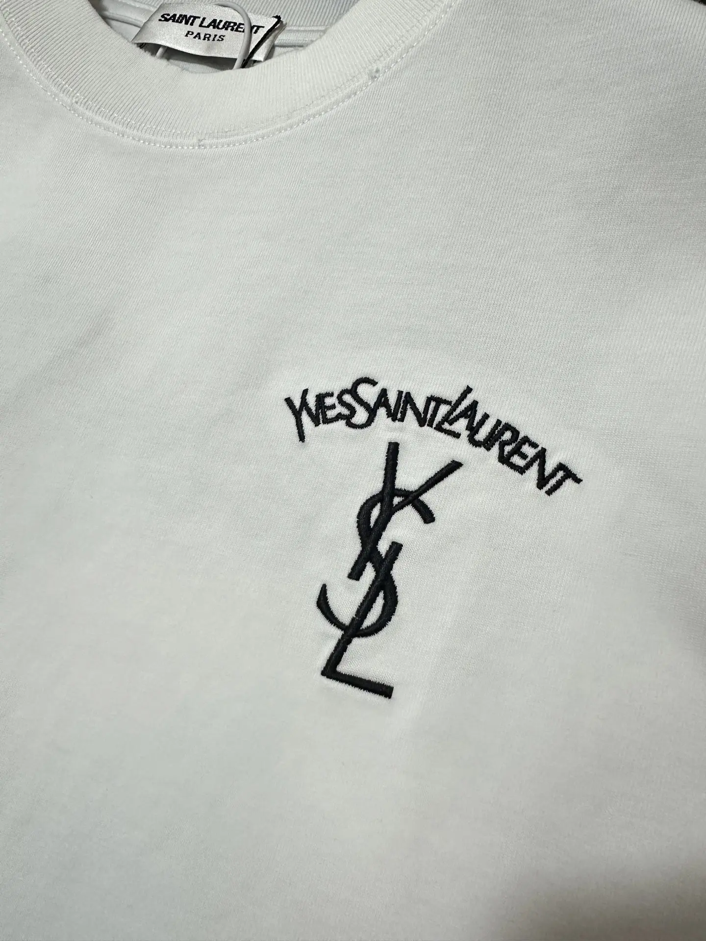 Logo Embroidered Heavyweight Cotton T-Shirt D19011757 — view 6