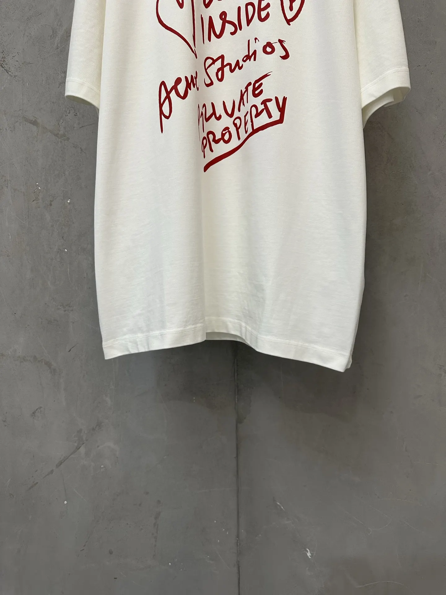 Acne Studios Love Inside Graphic T-Shirt D19025015 — view 4