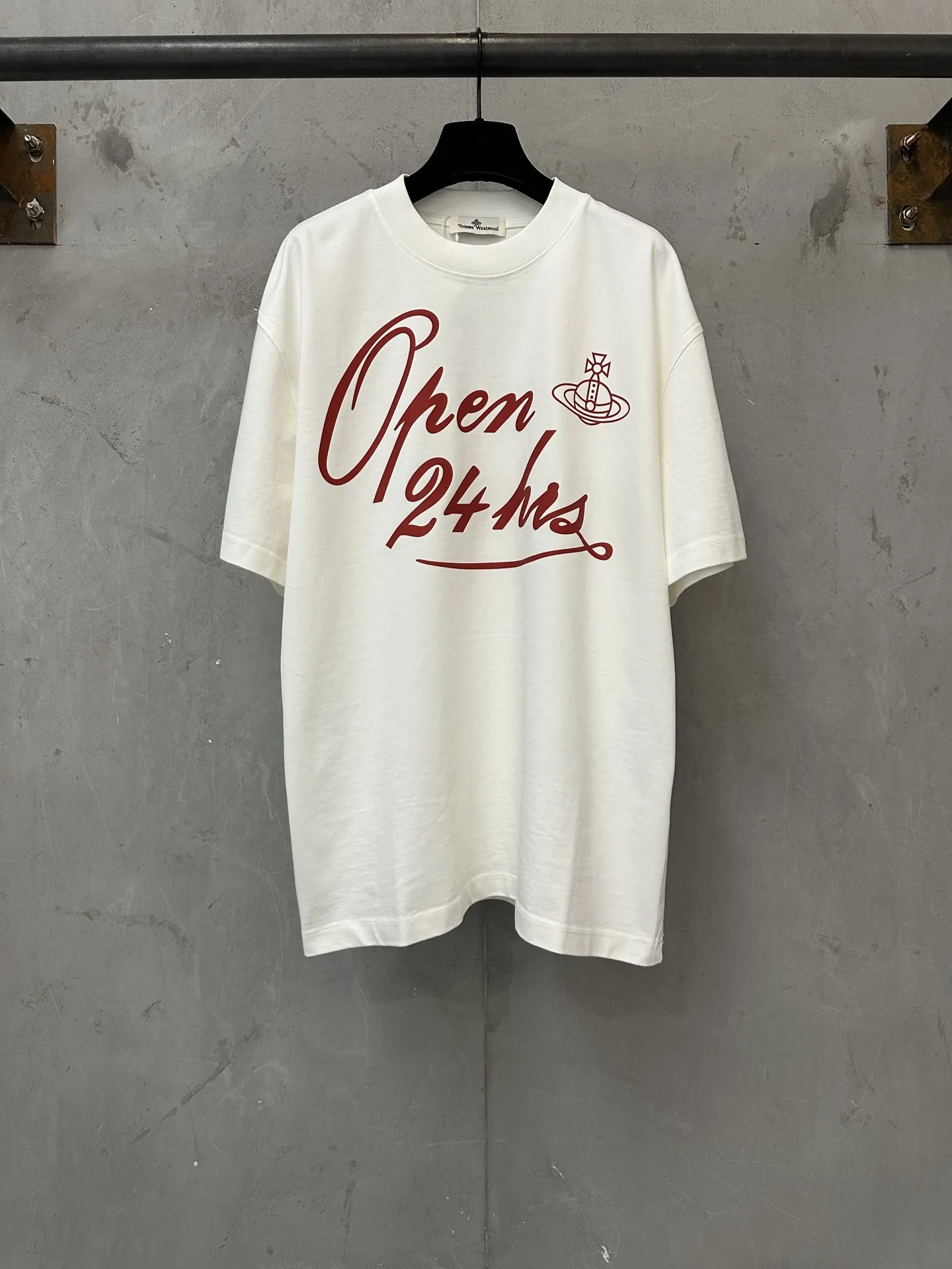 Orb Logo Graphic Print Cotton T-Shirt D19025018