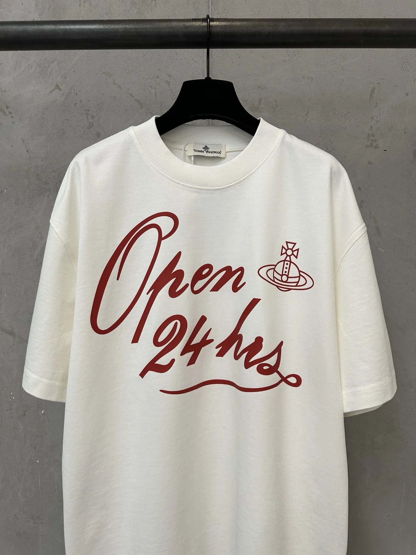 Orb Logo Graphic Print Cotton T-Shirt D19025018 — view 3