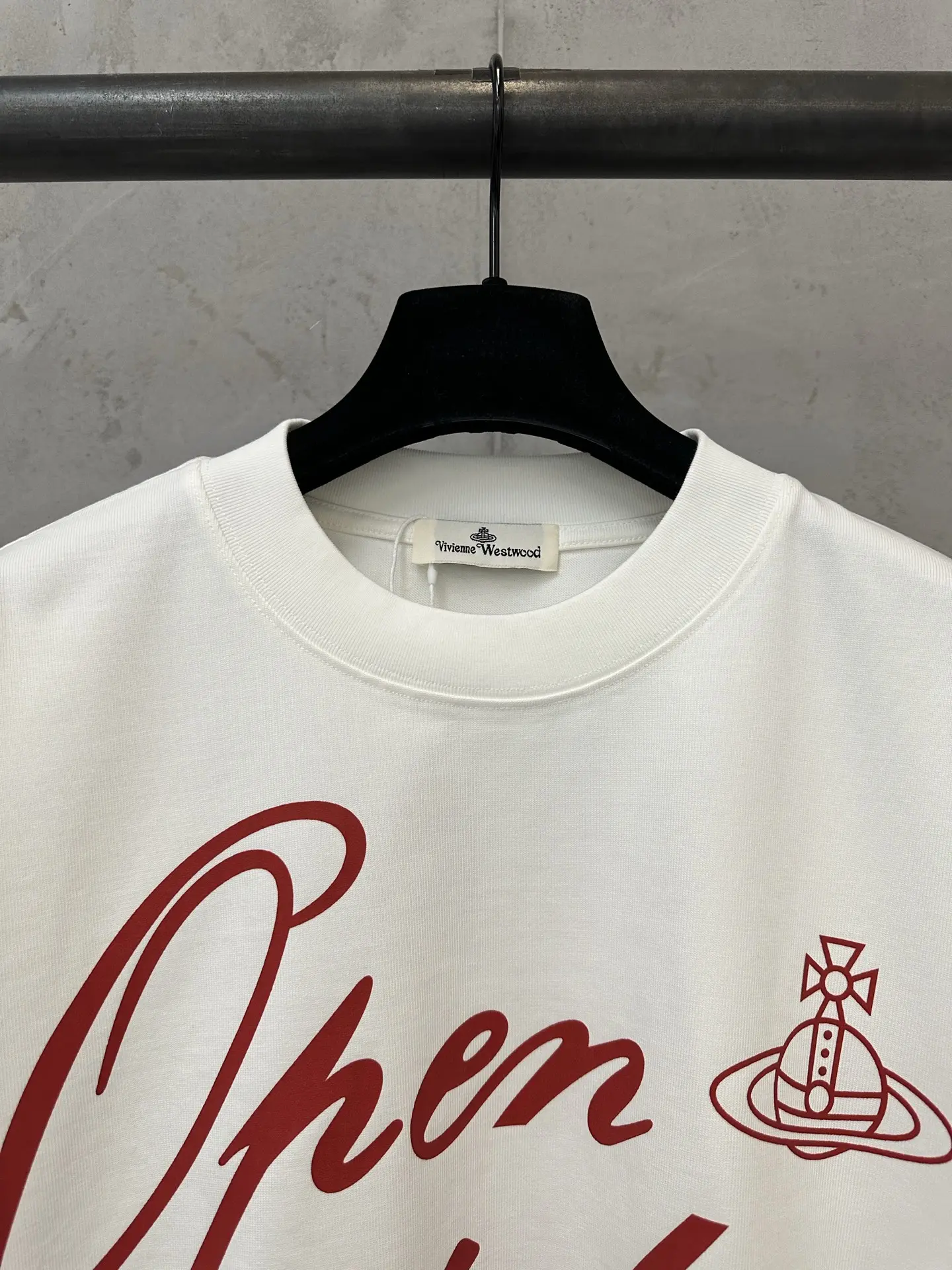 Orb Logo Graphic Print Cotton T-Shirt D19025018 — view 5