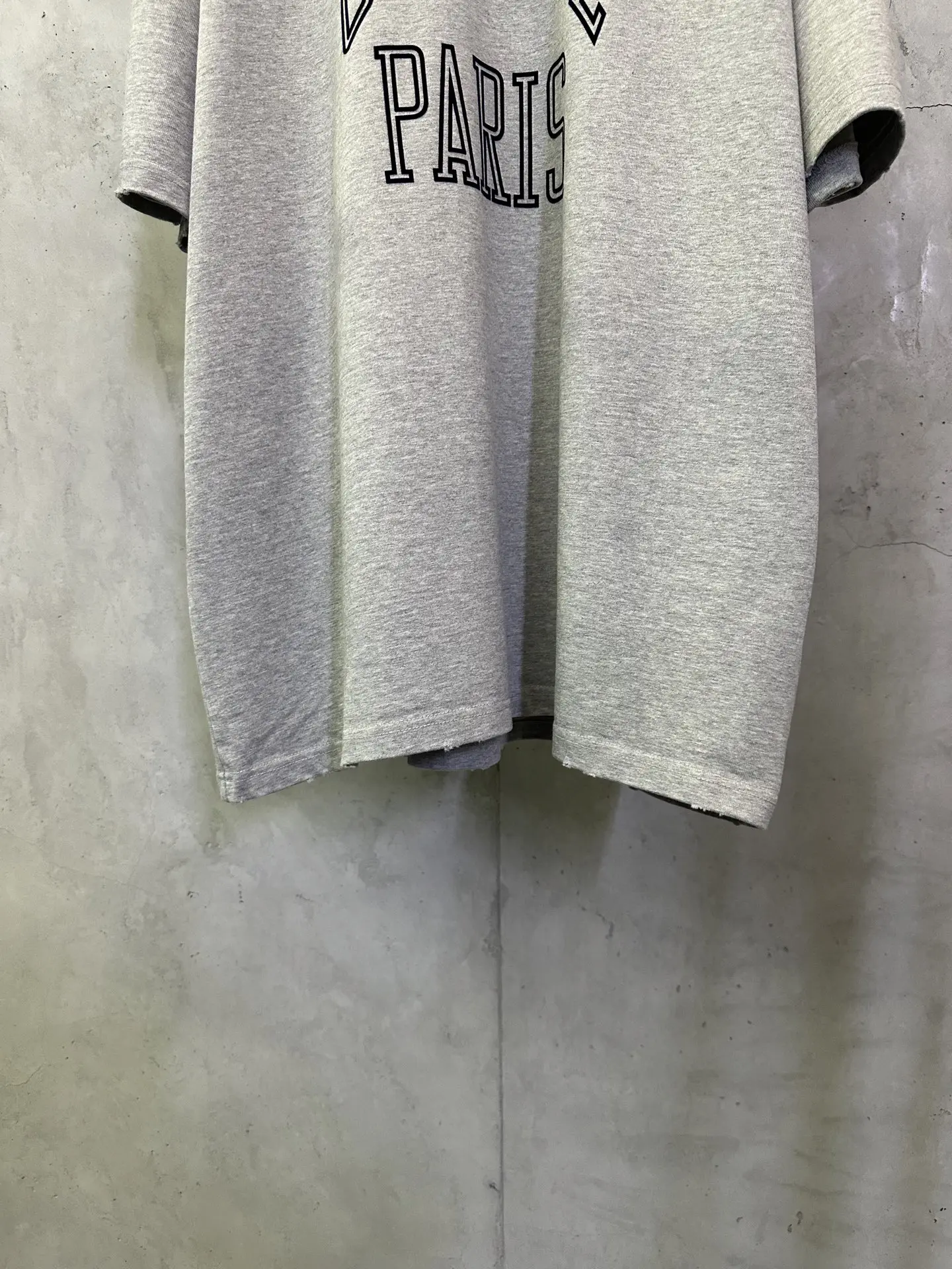 Logo-Flocked Heavyweight Cotton T-Shirt D19011410 — view 4