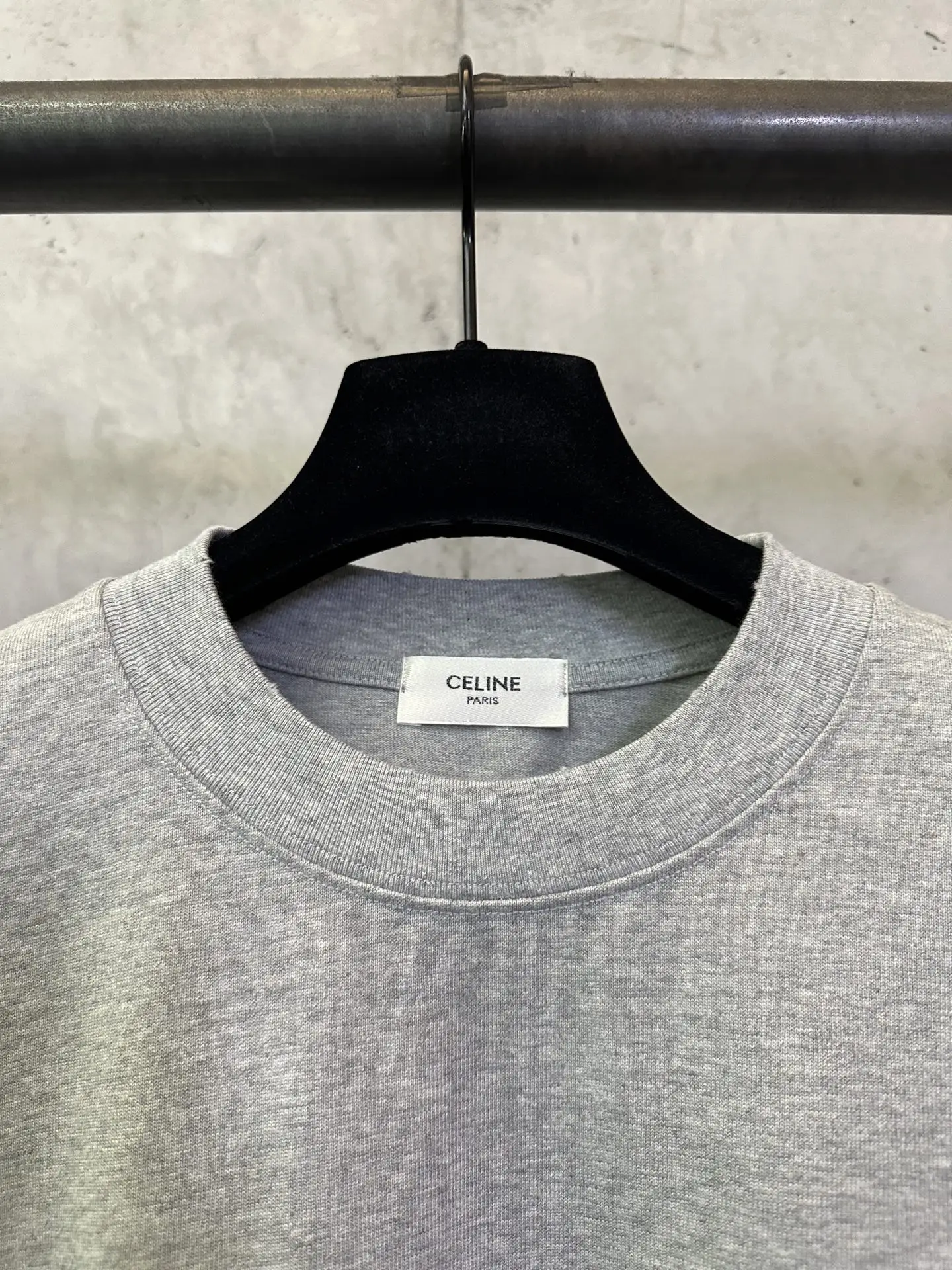 Logo-Flocked Heavyweight Cotton T-Shirt D19011410 — view 7