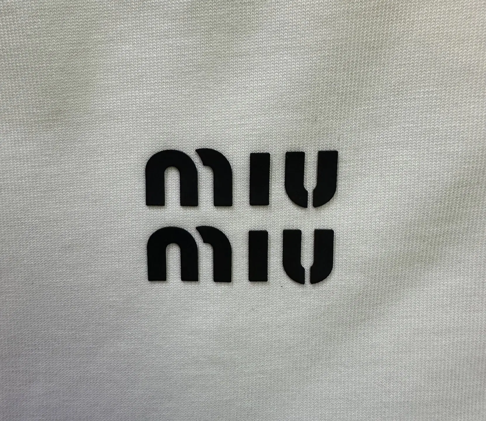 Distressed Logo Heavyweight Cotton T-Shirt D19011625 — view 8