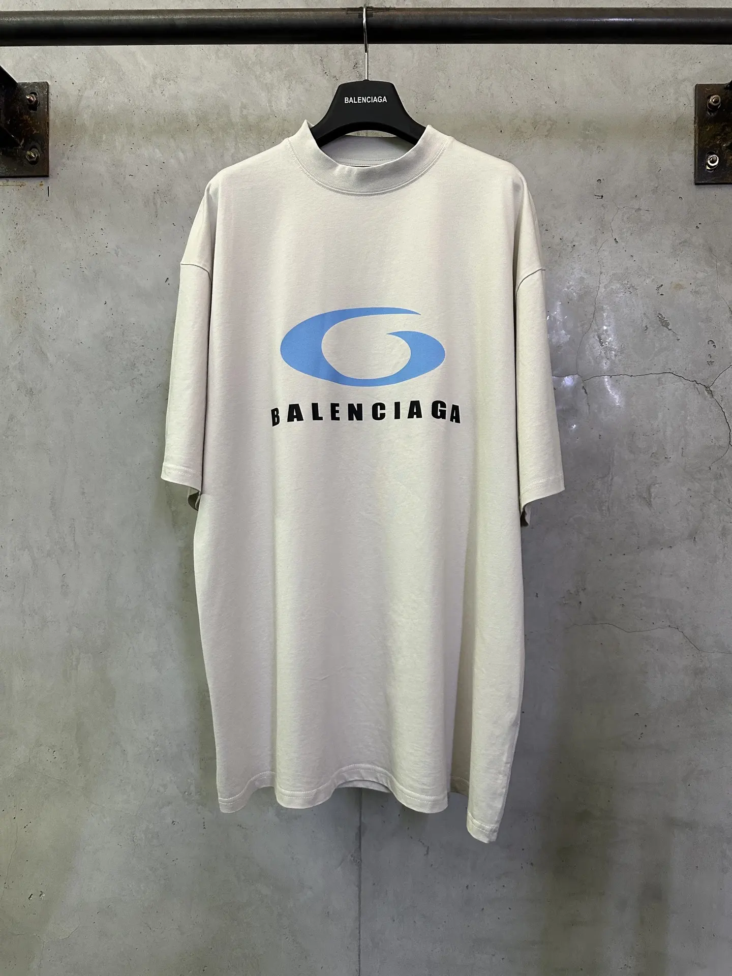 Logo-Print Oversized Cotton-Jersey T-Shirt D19512919