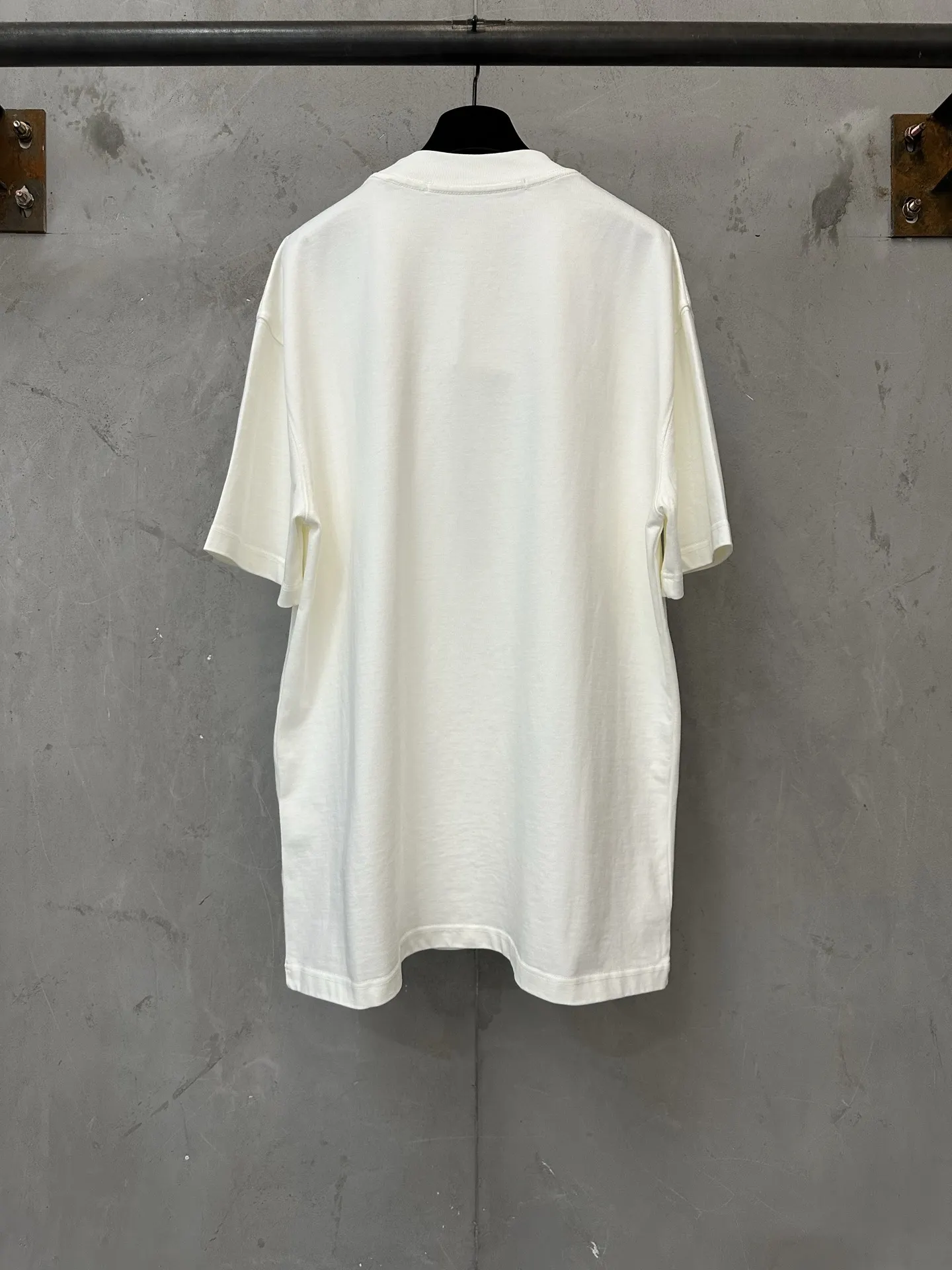 Crystal Logo Heavyweight Cotton T-Shirt D19525060 — view 2