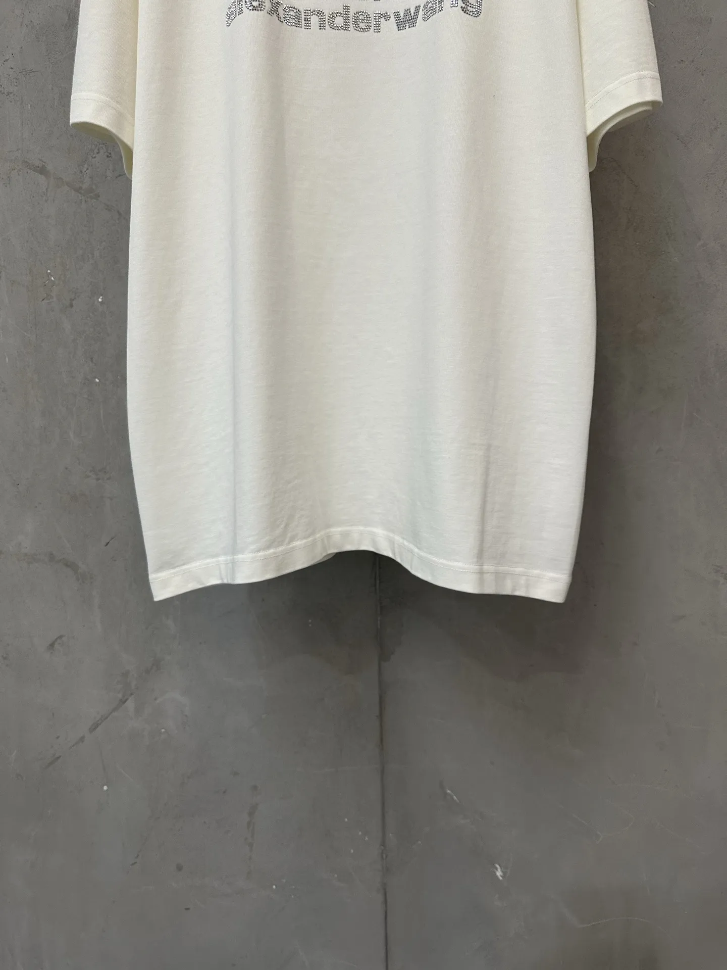 Crystal Logo Heavyweight Cotton T-Shirt D19525060 — view 4