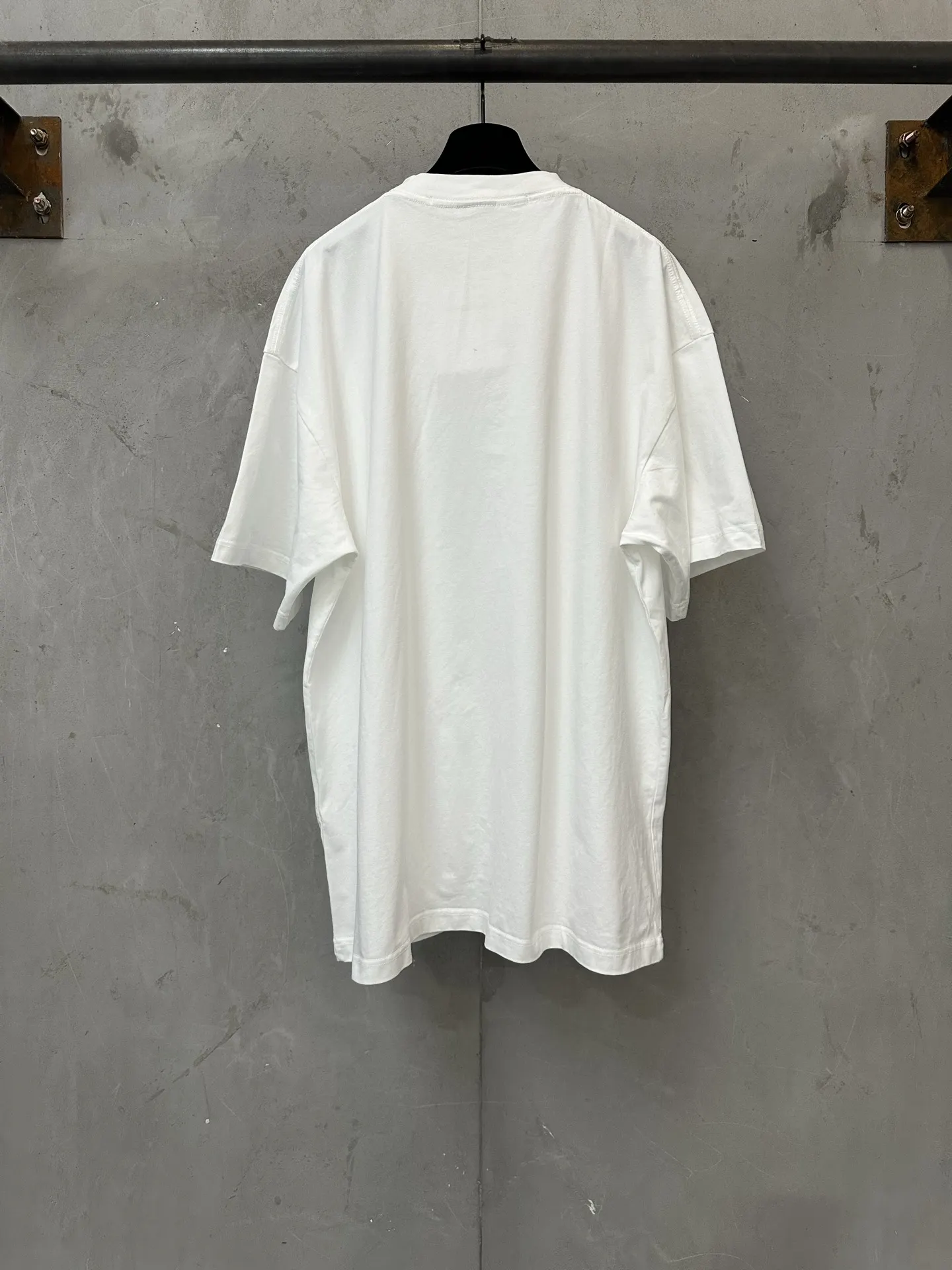 Hotfix Rhinestone Logo Cotton T-Shirt D20024428 — view 2
