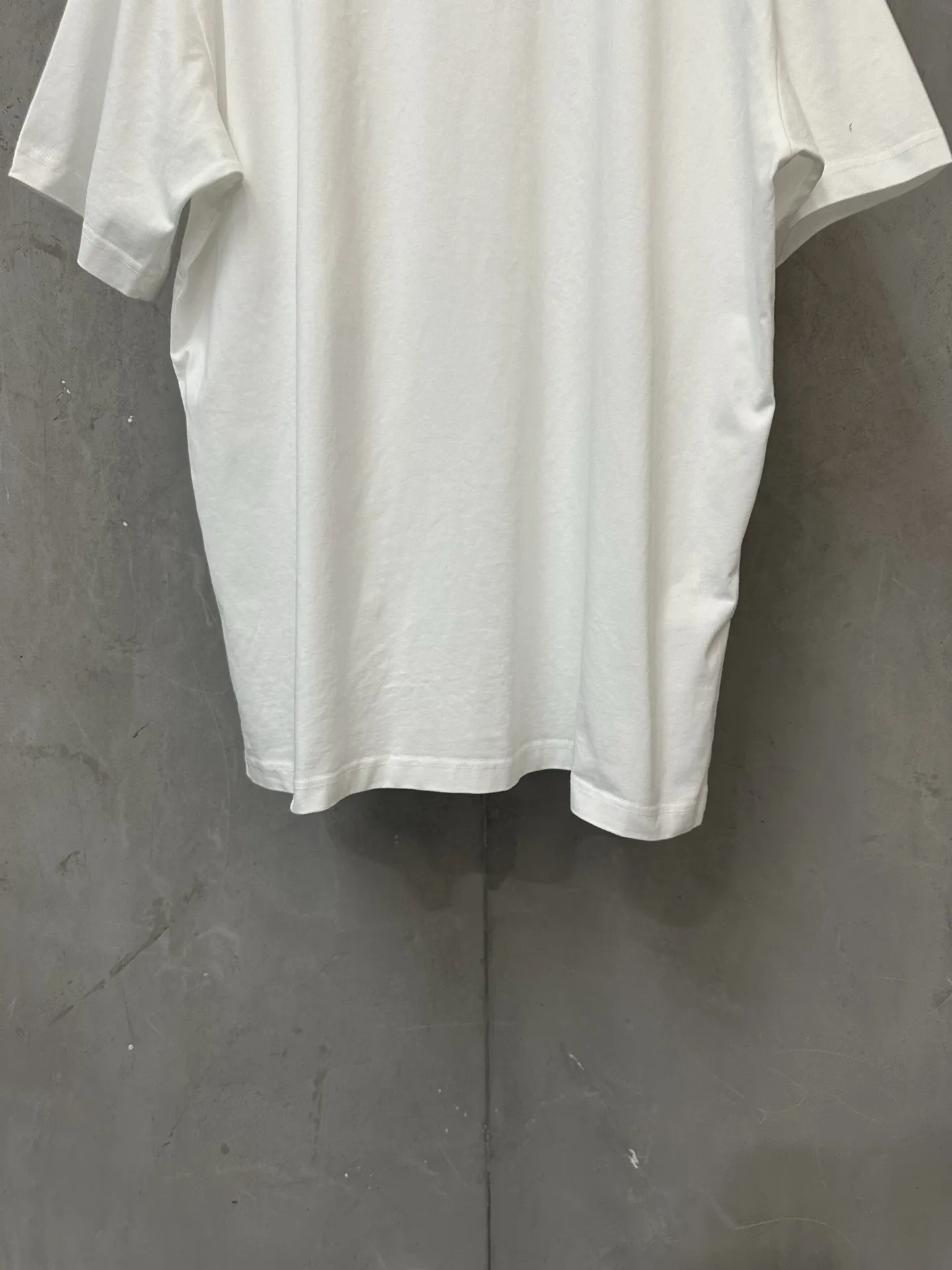 Hotfix Rhinestone Logo Cotton T-Shirt D20024428 — view 4