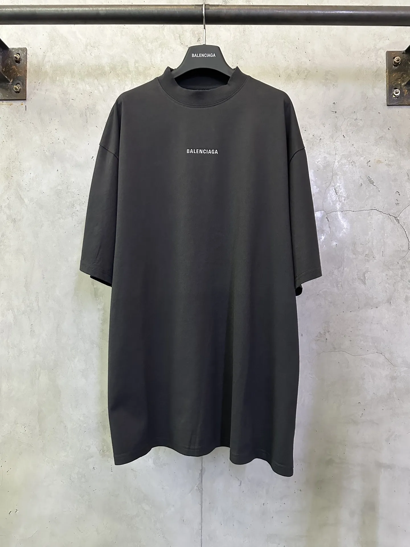 Logo Reflective Print Oversized T-Shirt D20012920