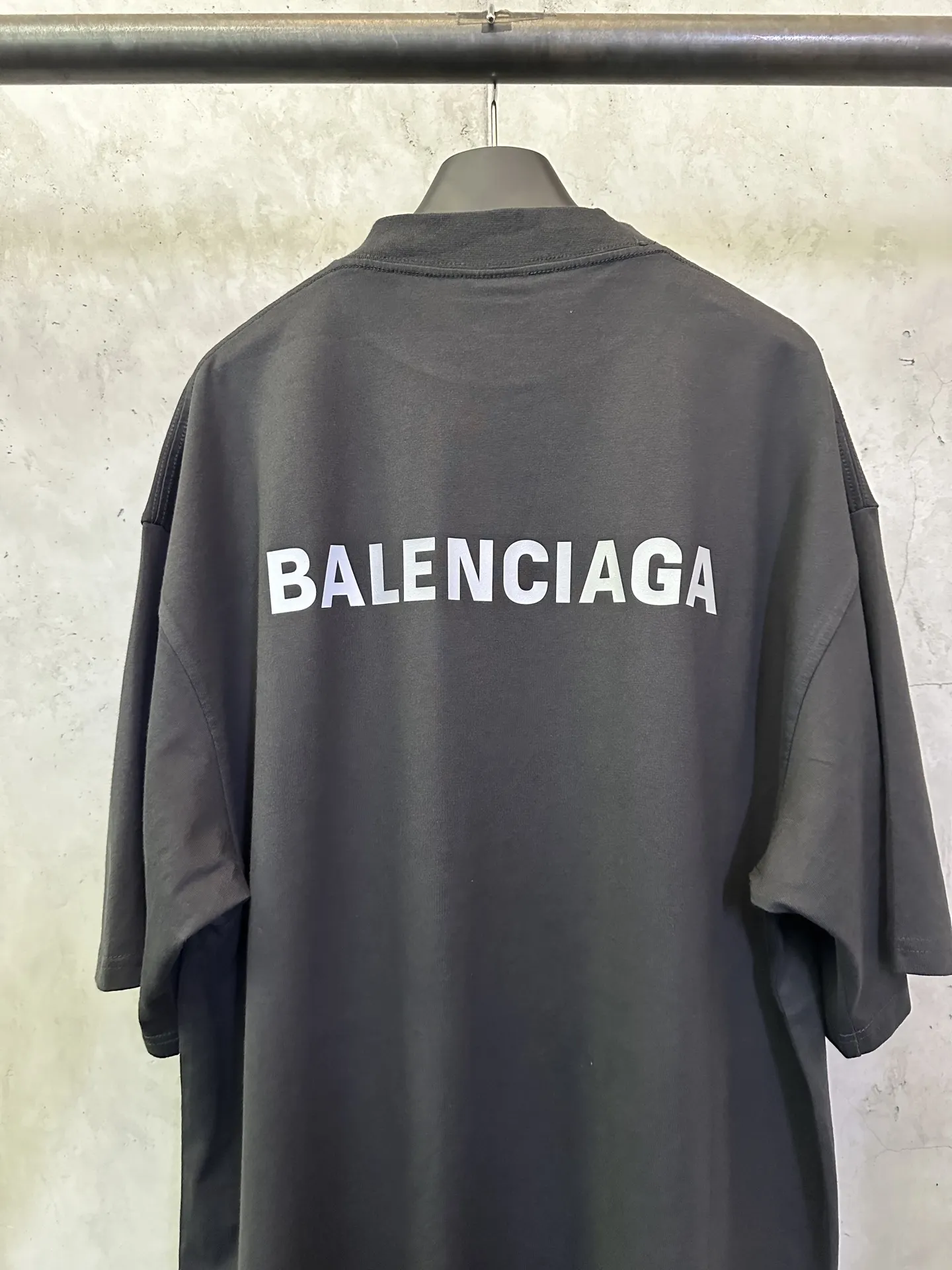 Logo Reflective Print Oversized T-Shirt D20012920 — view 5