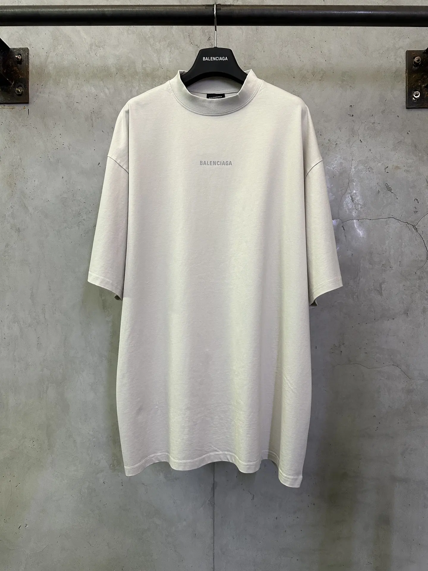 Logo Reflective Print Oversized T-Shirt D20015734