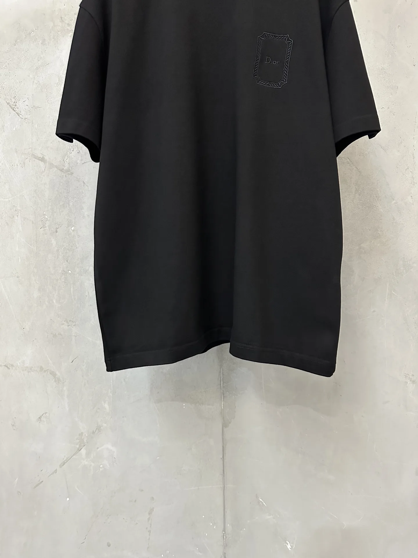 Embroidered Heavyweight Cotton T-Shirt D21023502 — view 4