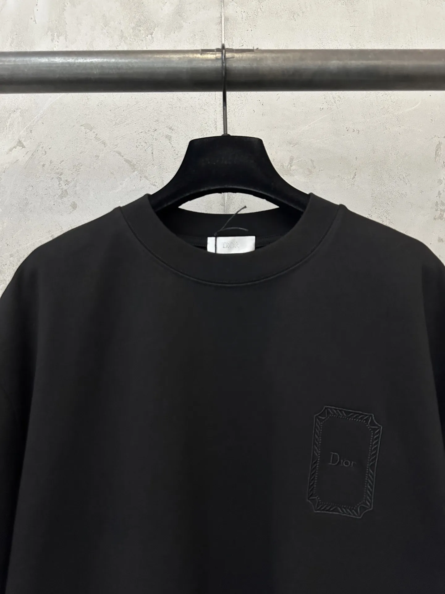 Embroidered Heavyweight Cotton T-Shirt D21023502 — view 5