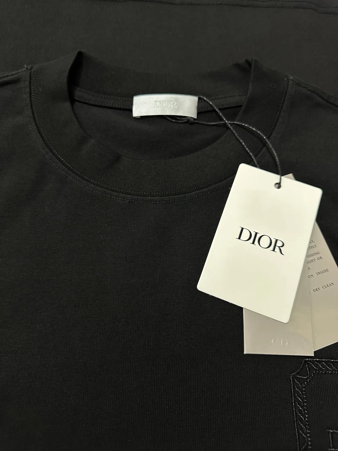 Embroidered Heavyweight Cotton T-Shirt D21023502 — view 6