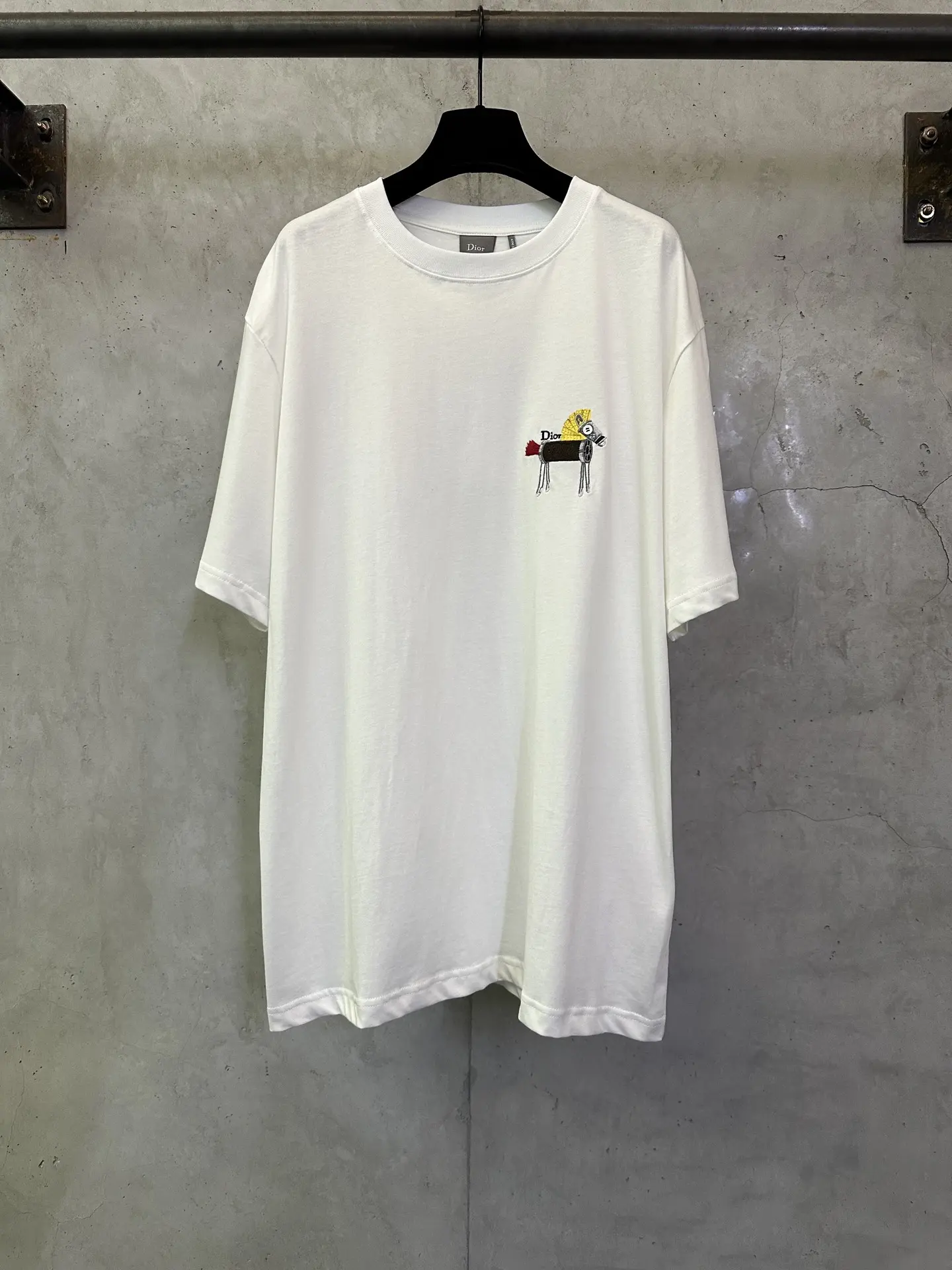Embroidered Cotton-Jersey T-Shirt D21012885