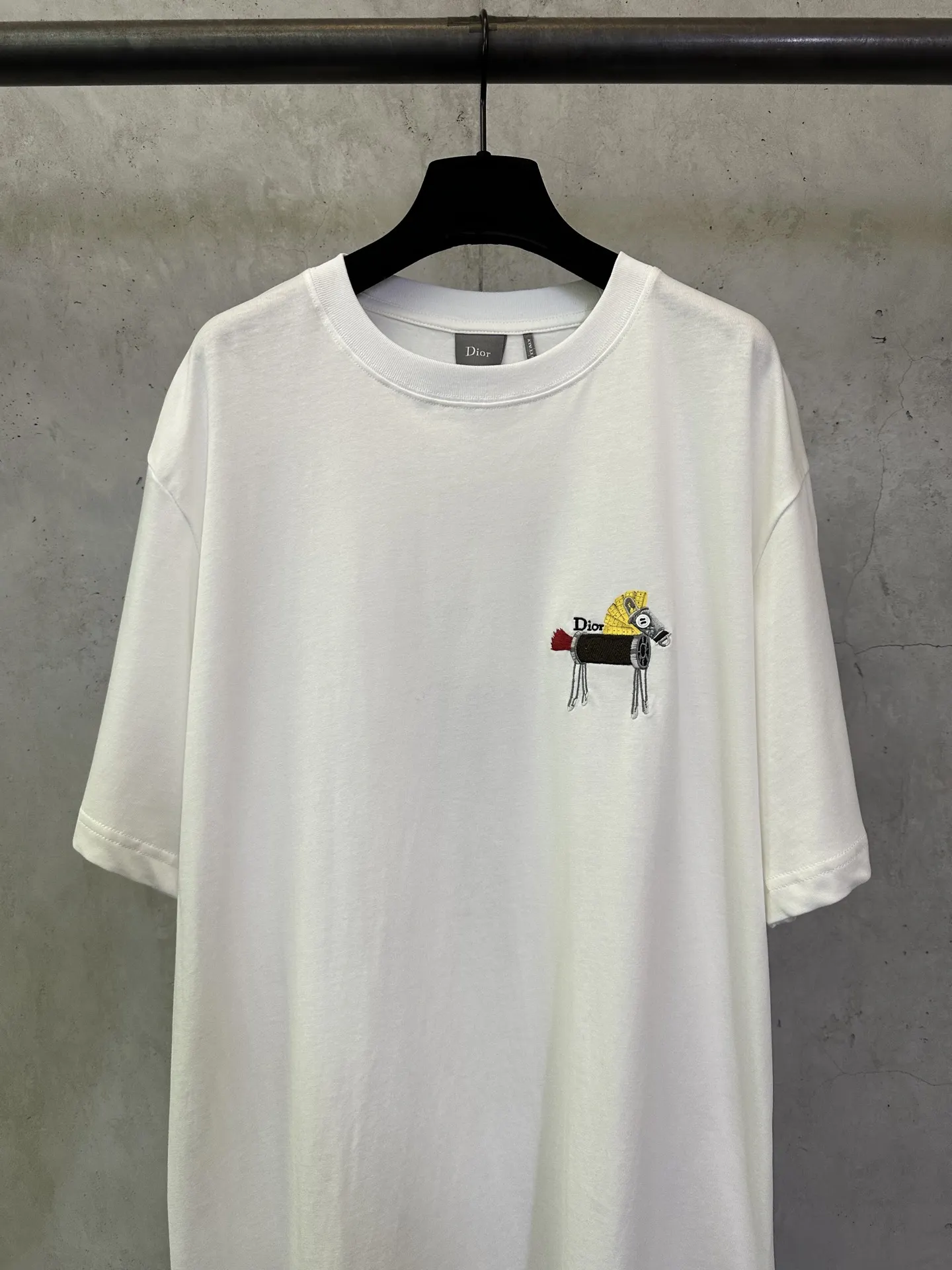 Embroidered Cotton-Jersey T-Shirt D21012885 — view 3