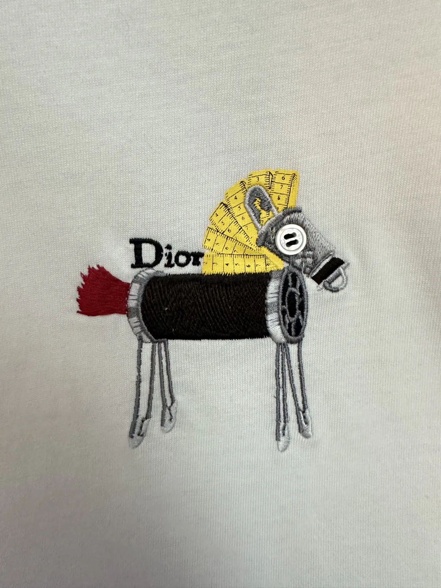 Embroidered Cotton-Jersey T-Shirt D21012885 — view 8