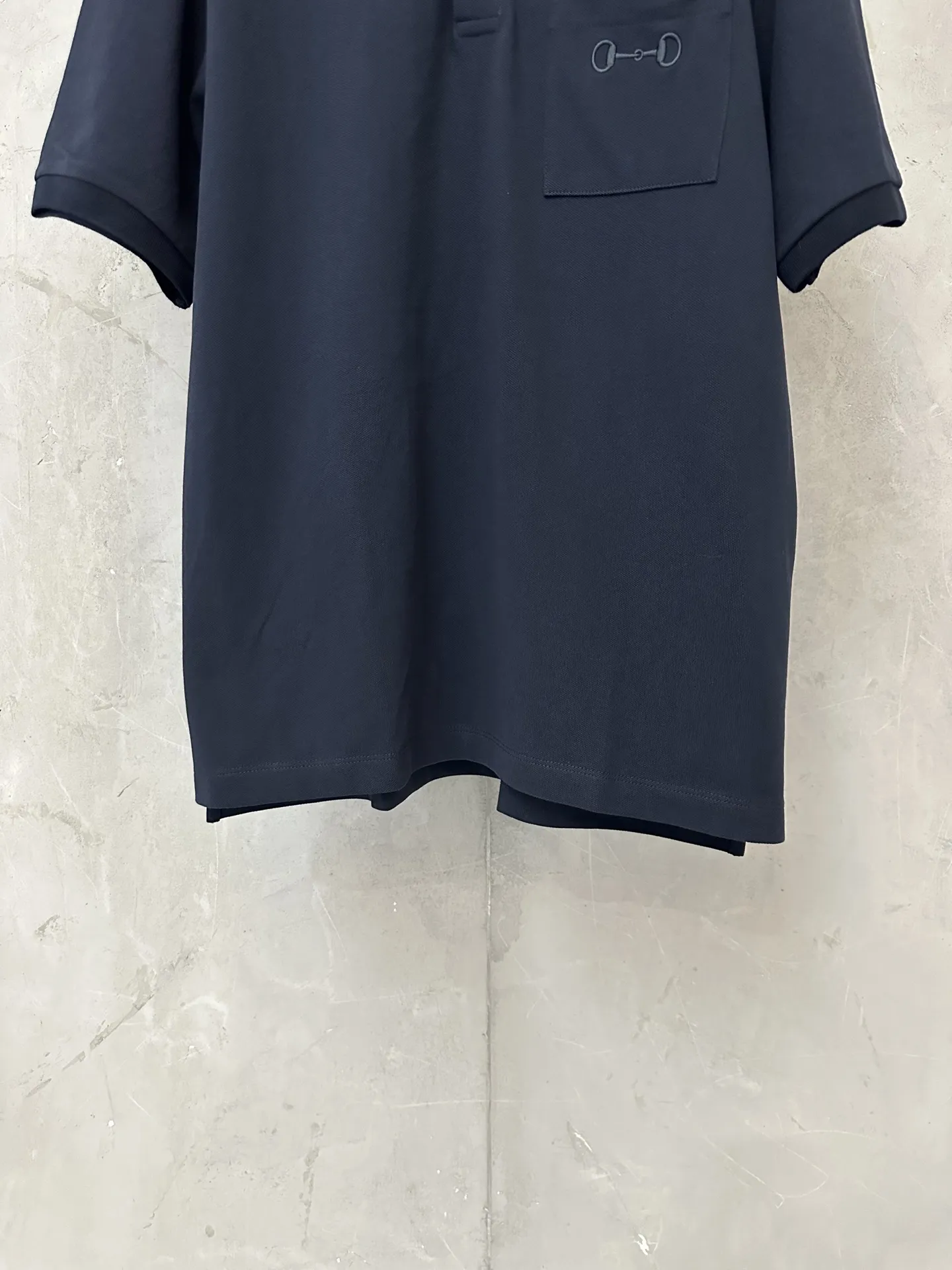 Horsebit Embroidered Cotton-Piqué Polo Shirt D21011889 — view 4