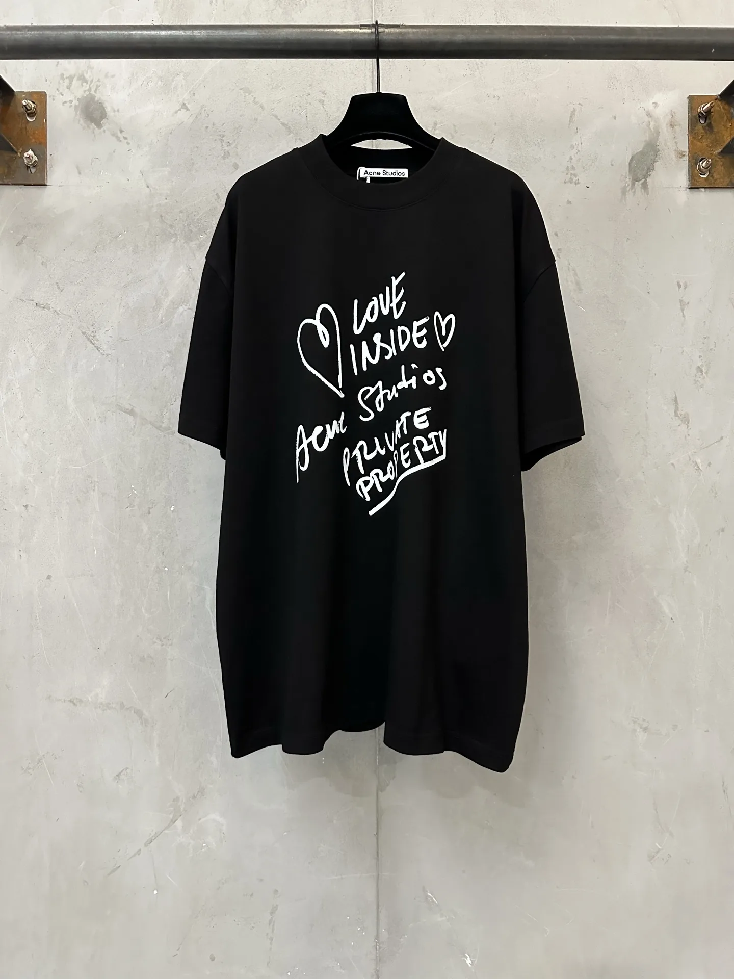 Love Inside Graphic Heavyweight Cotton T-Shirt D21020176
