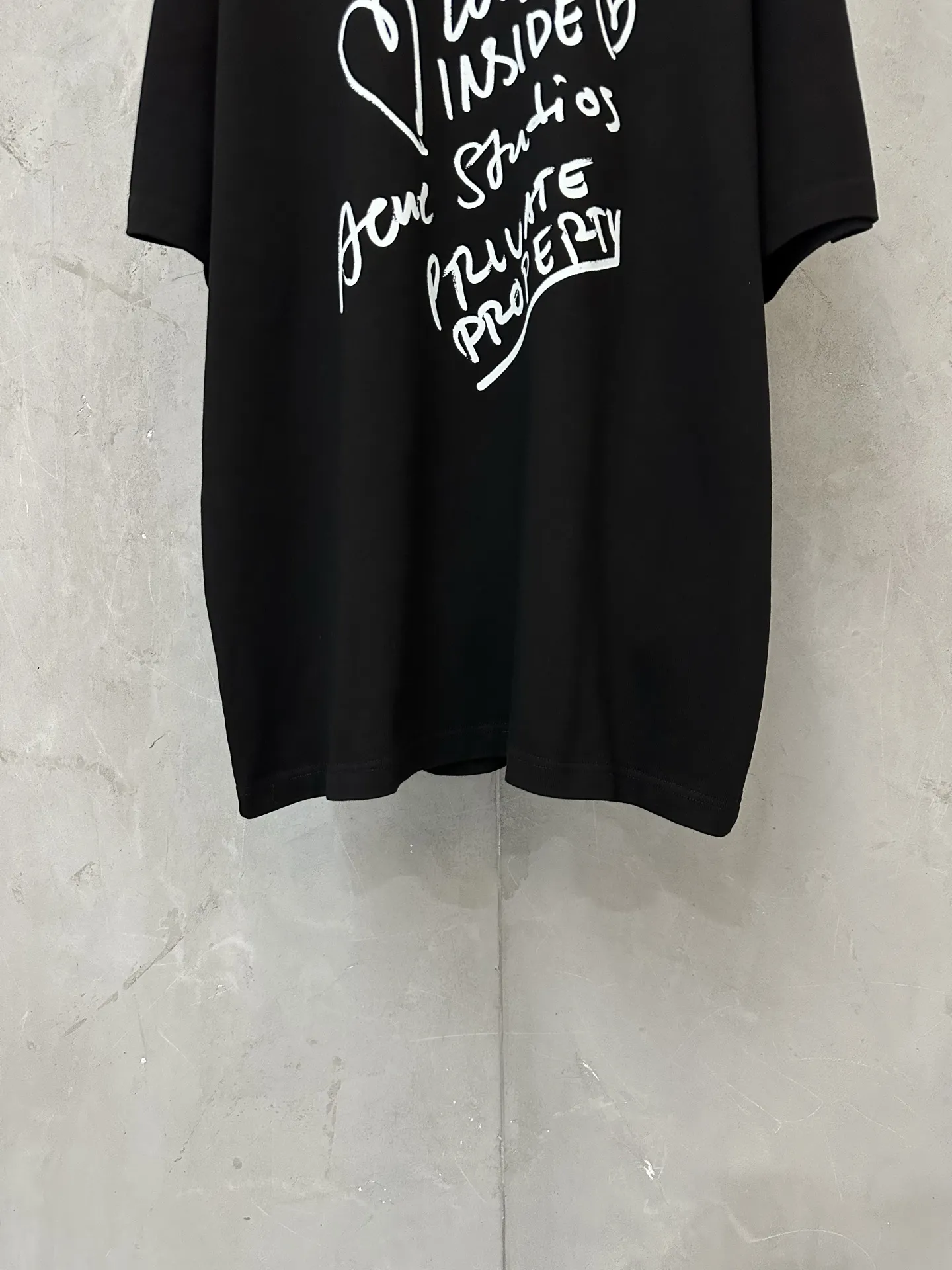 Love Inside Graphic Heavyweight Cotton T-Shirt D21020176 — view 4