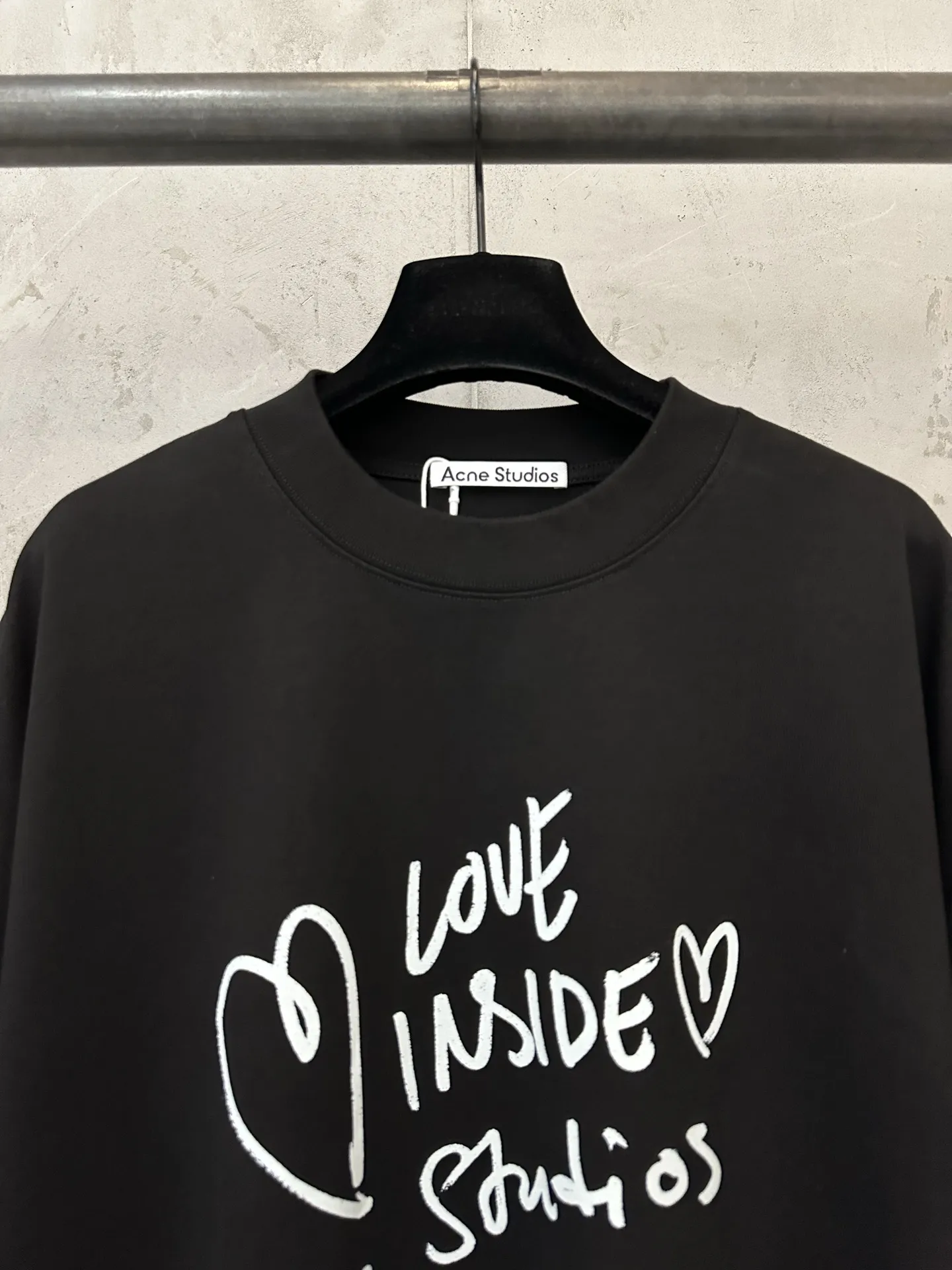 Love Inside Graphic Heavyweight Cotton T-Shirt D21020176 — view 5