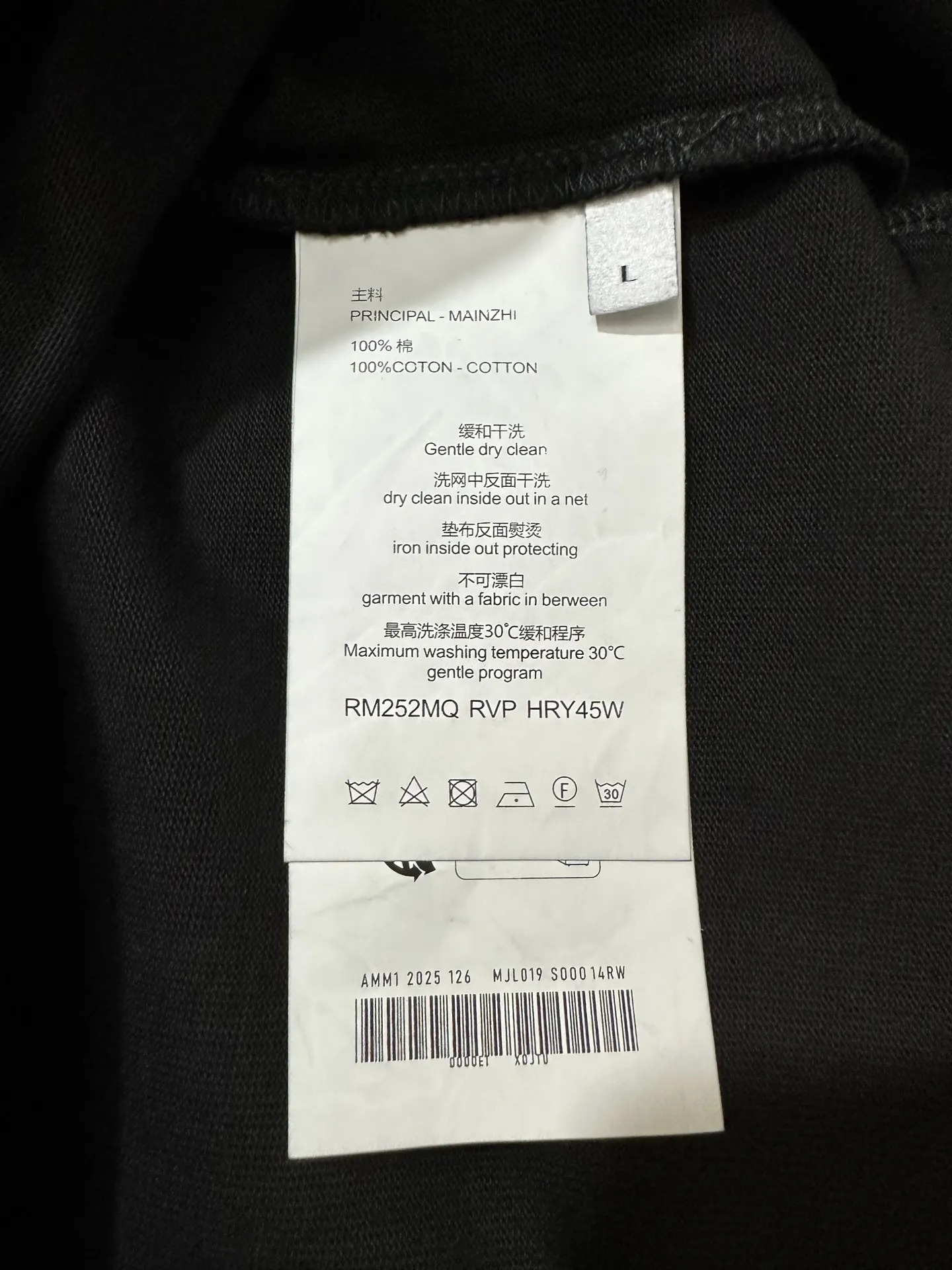 Love Inside Graphic Heavyweight Cotton T-Shirt D21020176 — view 9