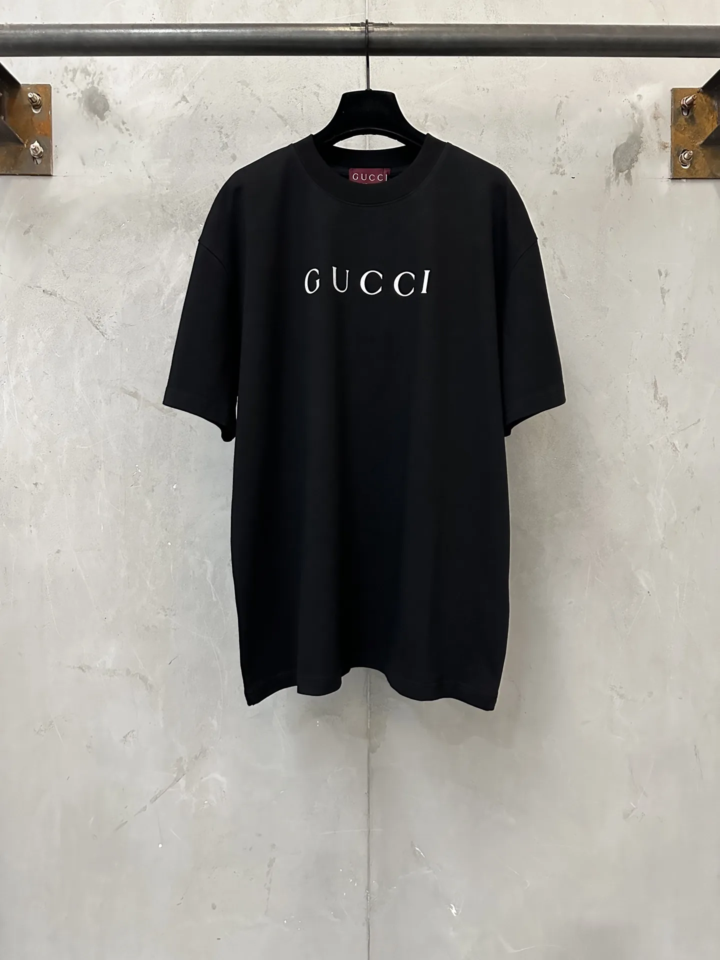 Logo Print Heavyweight Cotton T-Shirt D21023555