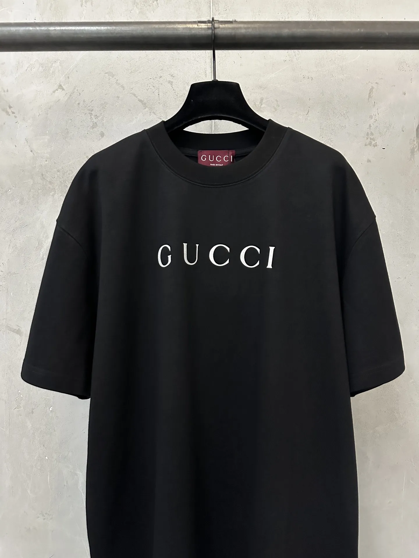 Logo Print Heavyweight Cotton T-Shirt D21023555 — view 3