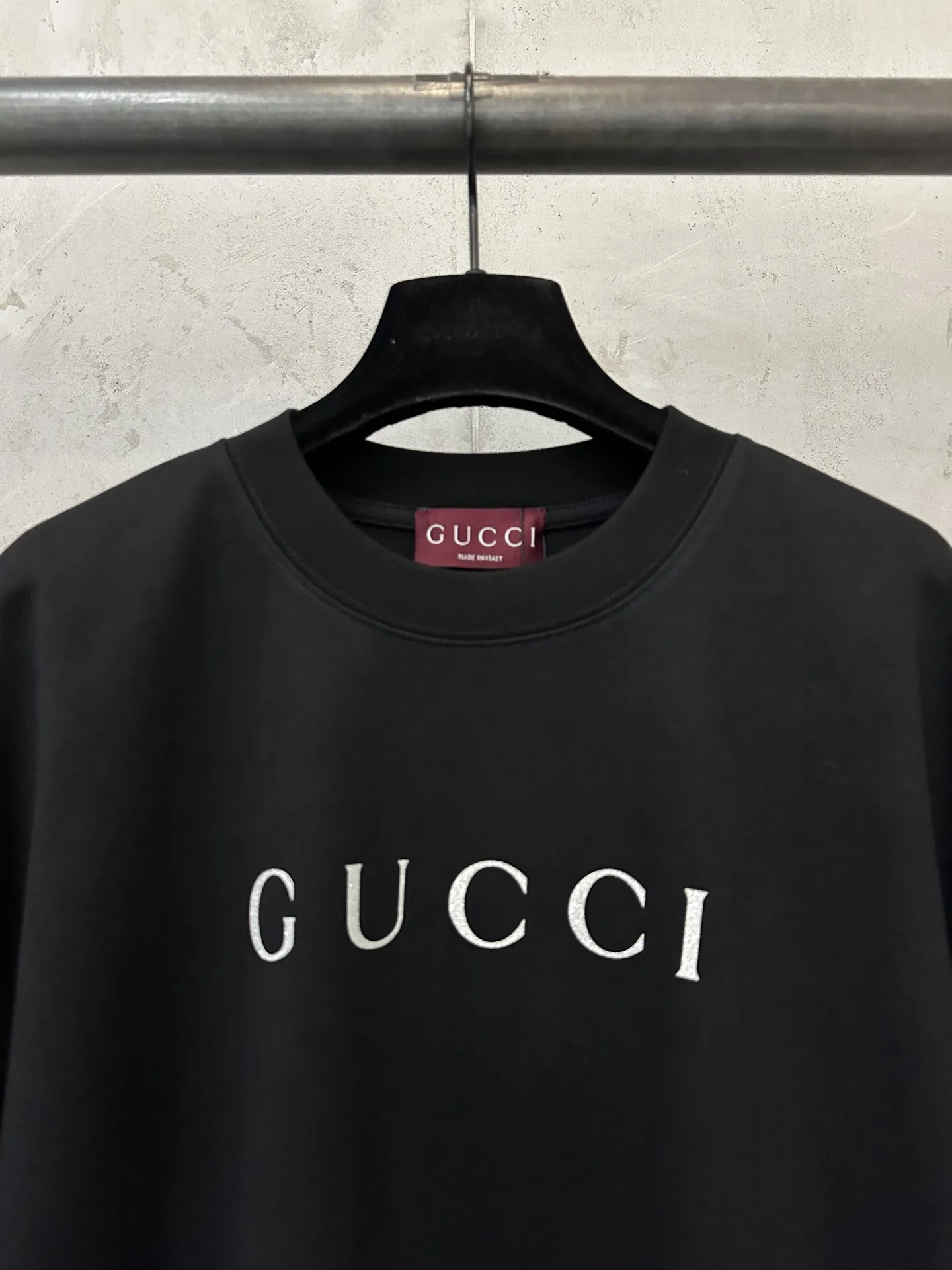 Logo Print Heavyweight Cotton T-Shirt D21023555 — view 5