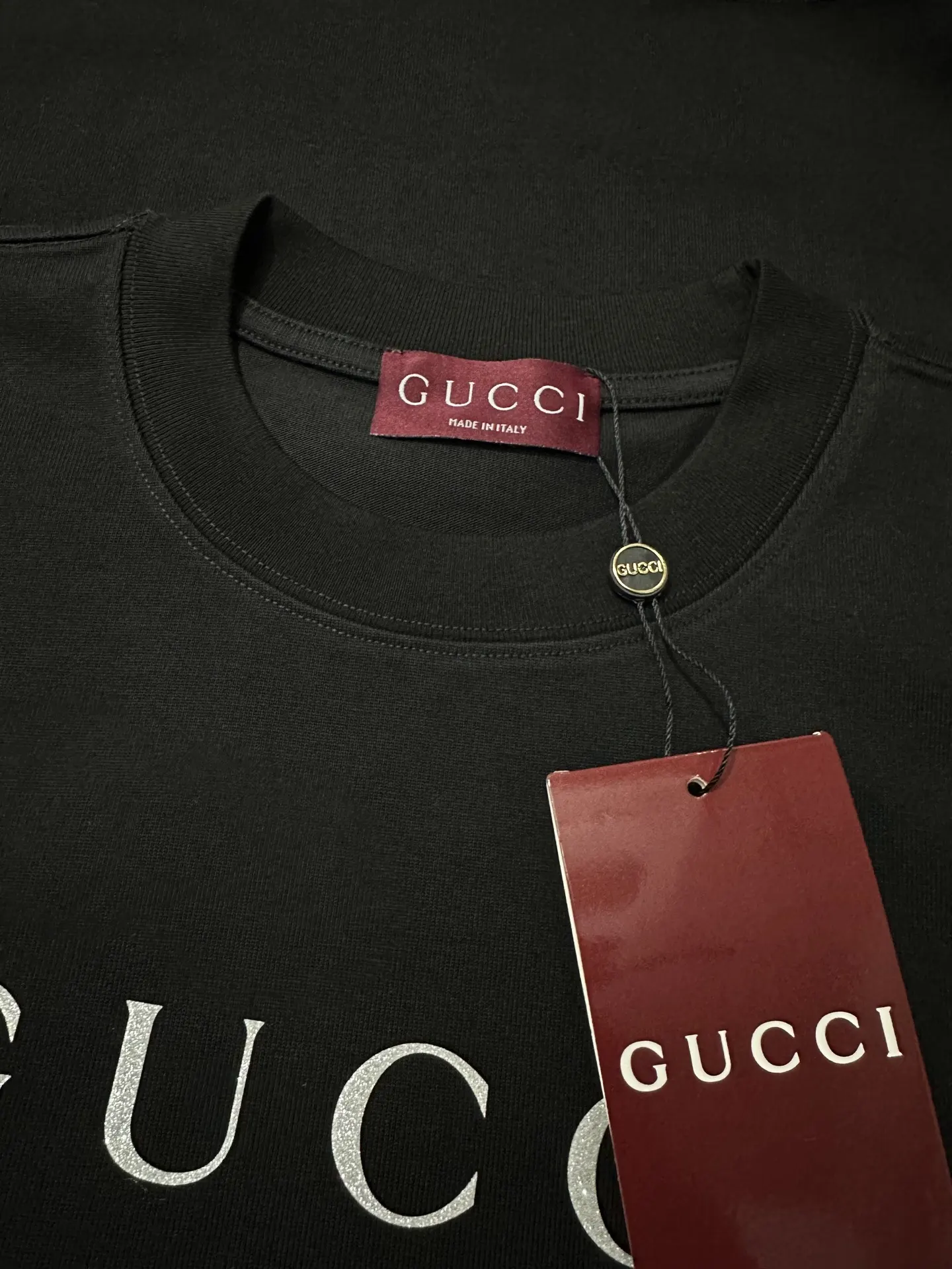 Logo Print Heavyweight Cotton T-Shirt D21023555 — view 6