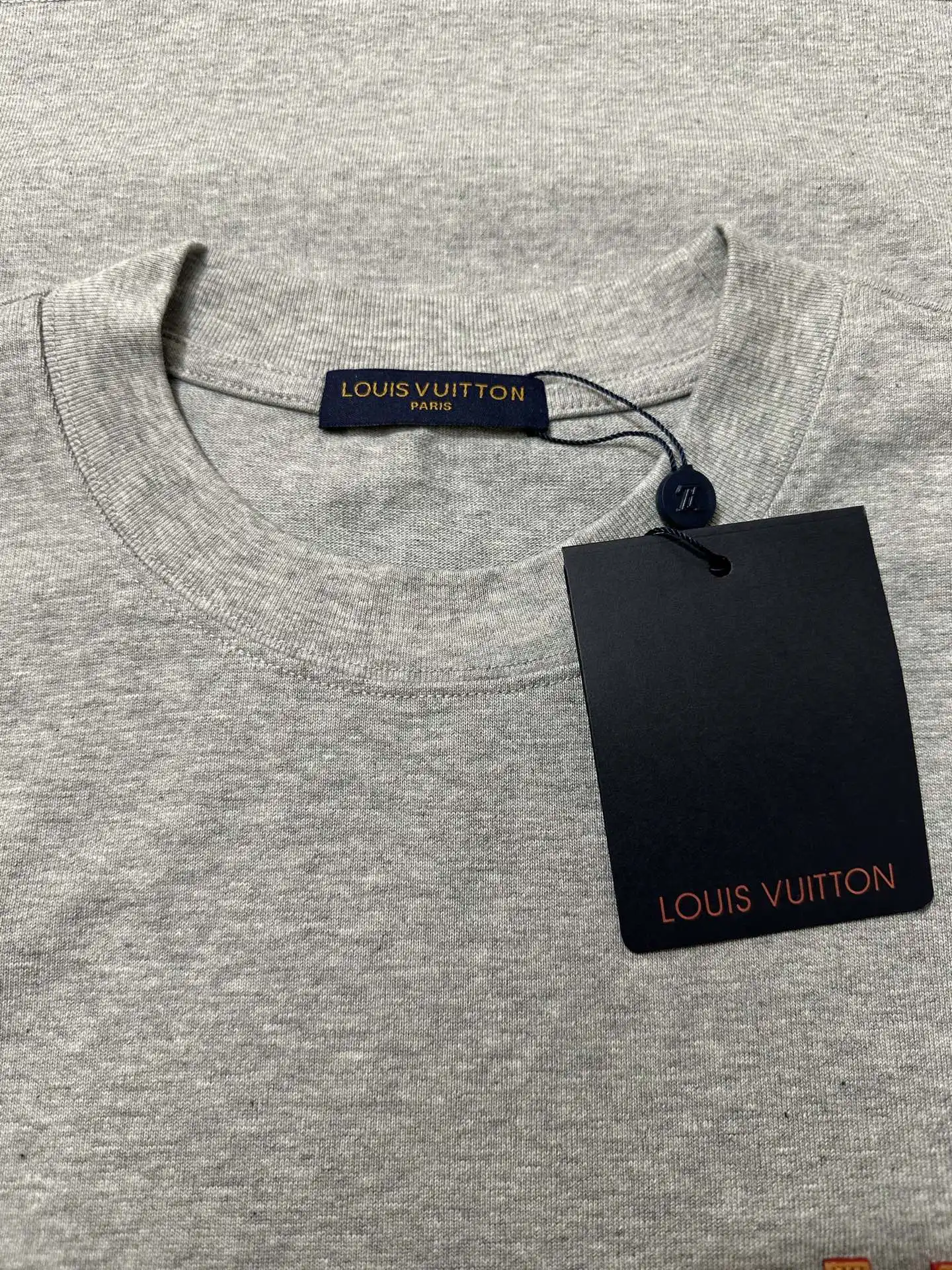 Leather Patch Logo Heavyweight Cotton T-Shirt D21023539 — view 6