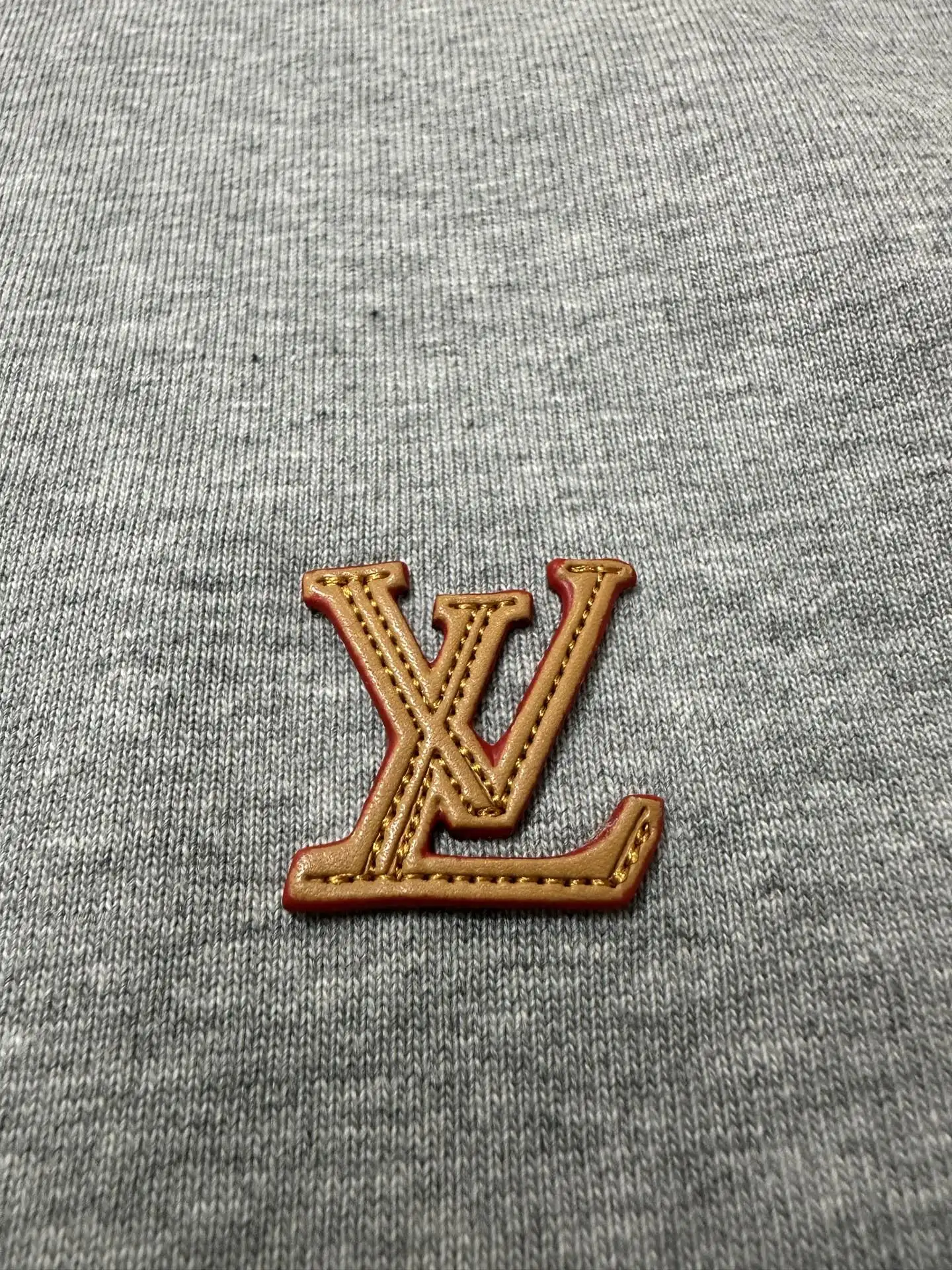 Leather Patch Logo Heavyweight Cotton T-Shirt D21023539 — view 7