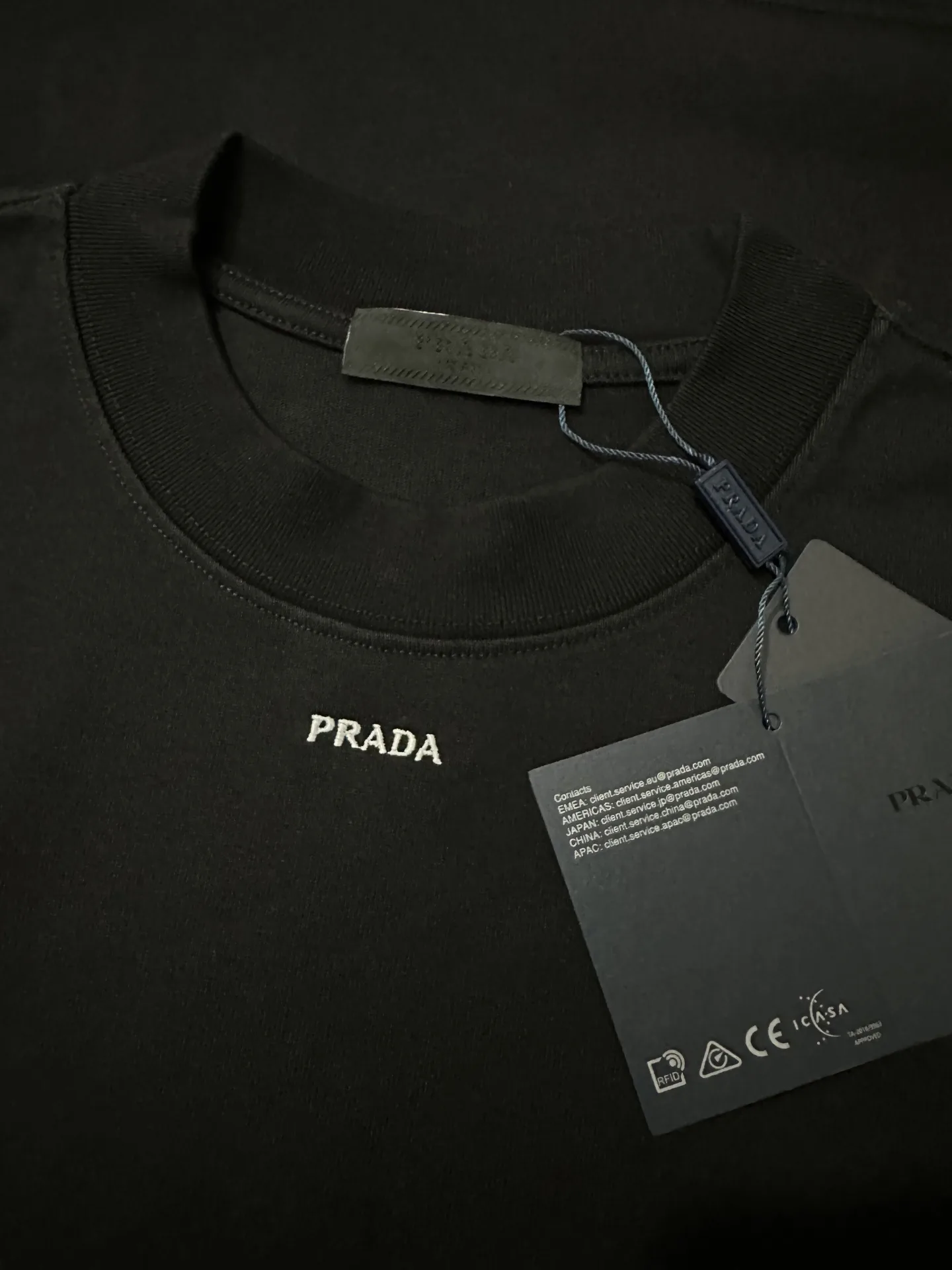 Logo-Embroidered Heavyweight Cotton T-Shirt D21020214 — view 6